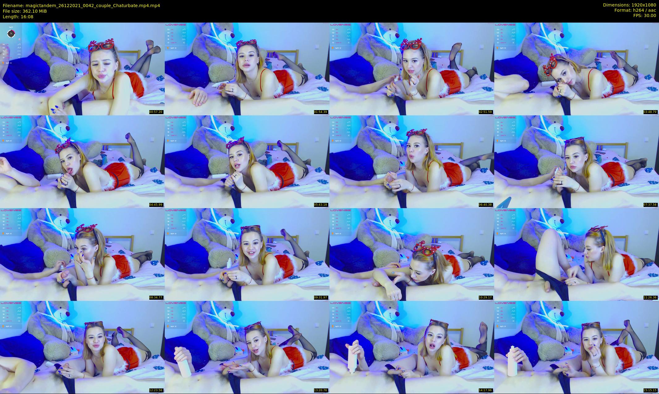 magictandem — 17 minute Chaturbate couple cam show recording, 1080p, Dec 26, 2021