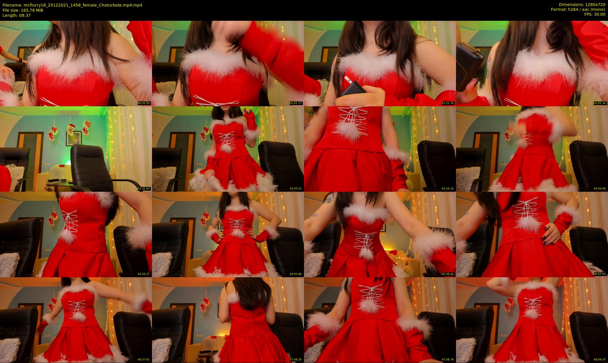 mcflurry18 — 9 minute Chaturbate female cam show recording, 720p, Dec 25, 2021