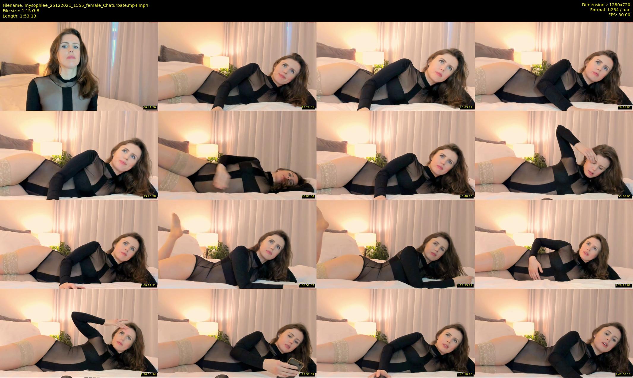mysophiee — 114 minute Chaturbate female cam show recording, 720p, Dec 25, 2021