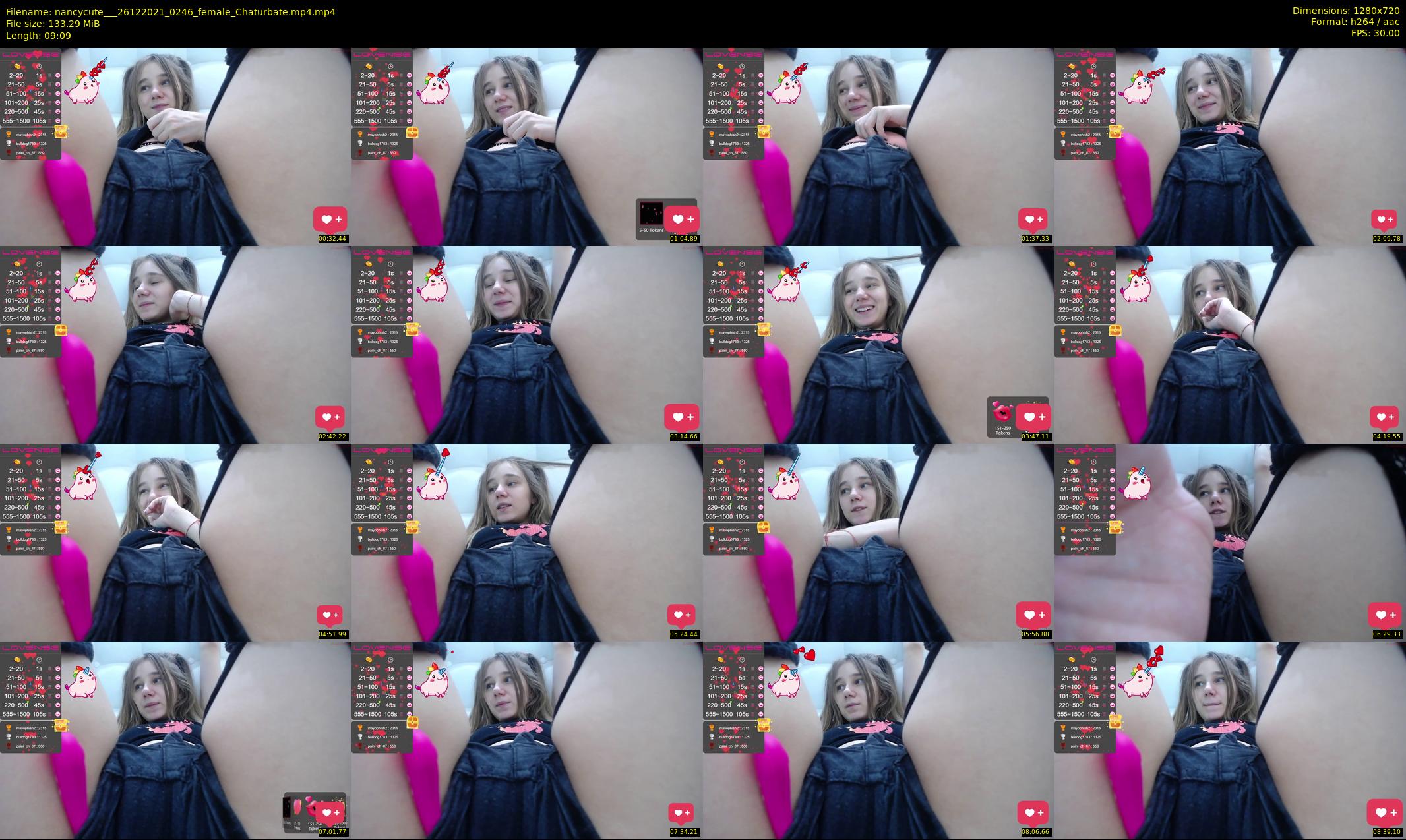 nancycute__ — 10 minute Chaturbate female cam show recording, 720p, Dec 26, 2021