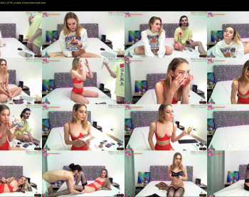 peachcreamcouple — 59 minute Chaturbate couple cam show recording, 720p, Dec 25, 2021