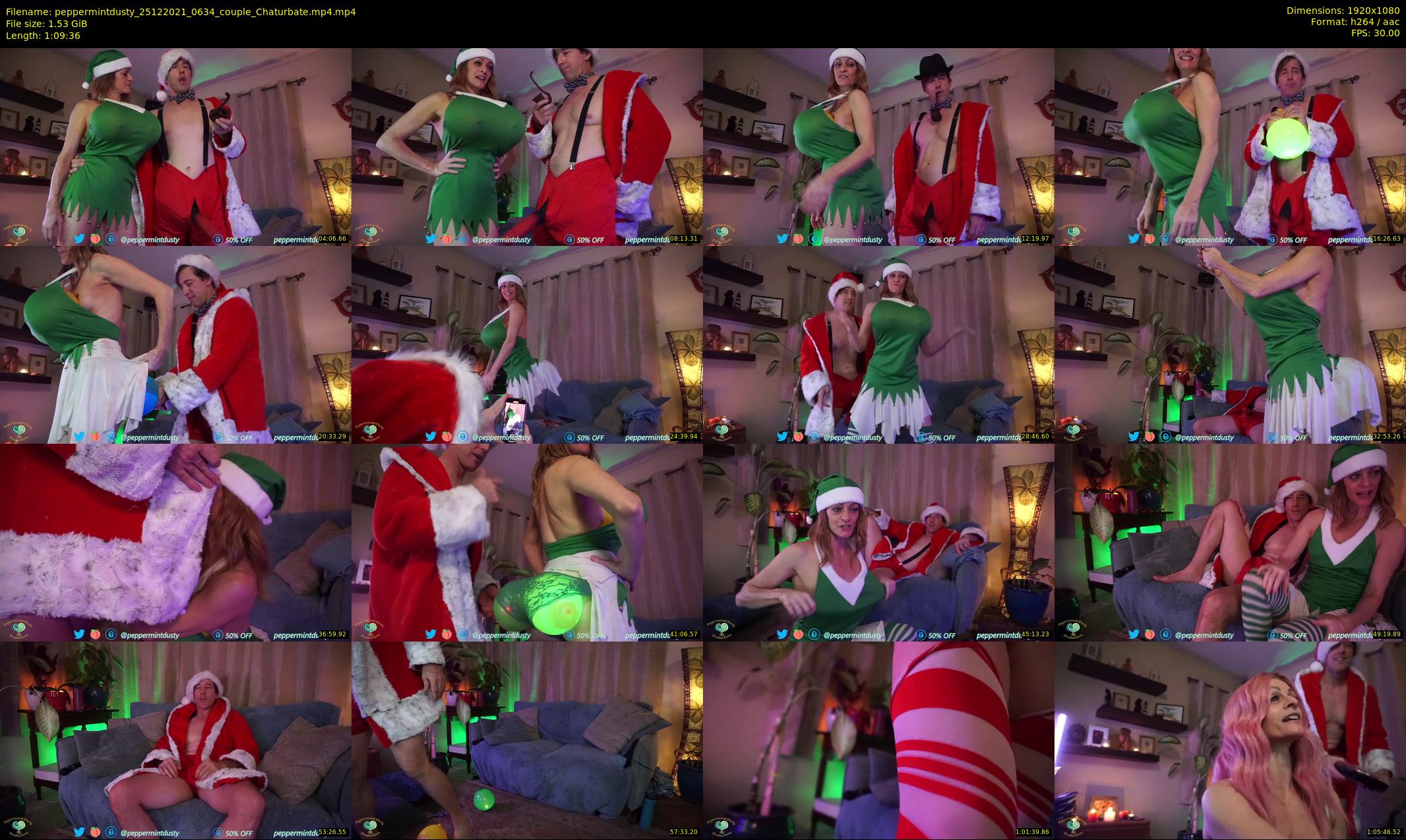 peppermintdusty — 70 minute Chaturbate couple cam show recording, 1080p, Dec 25, 2021