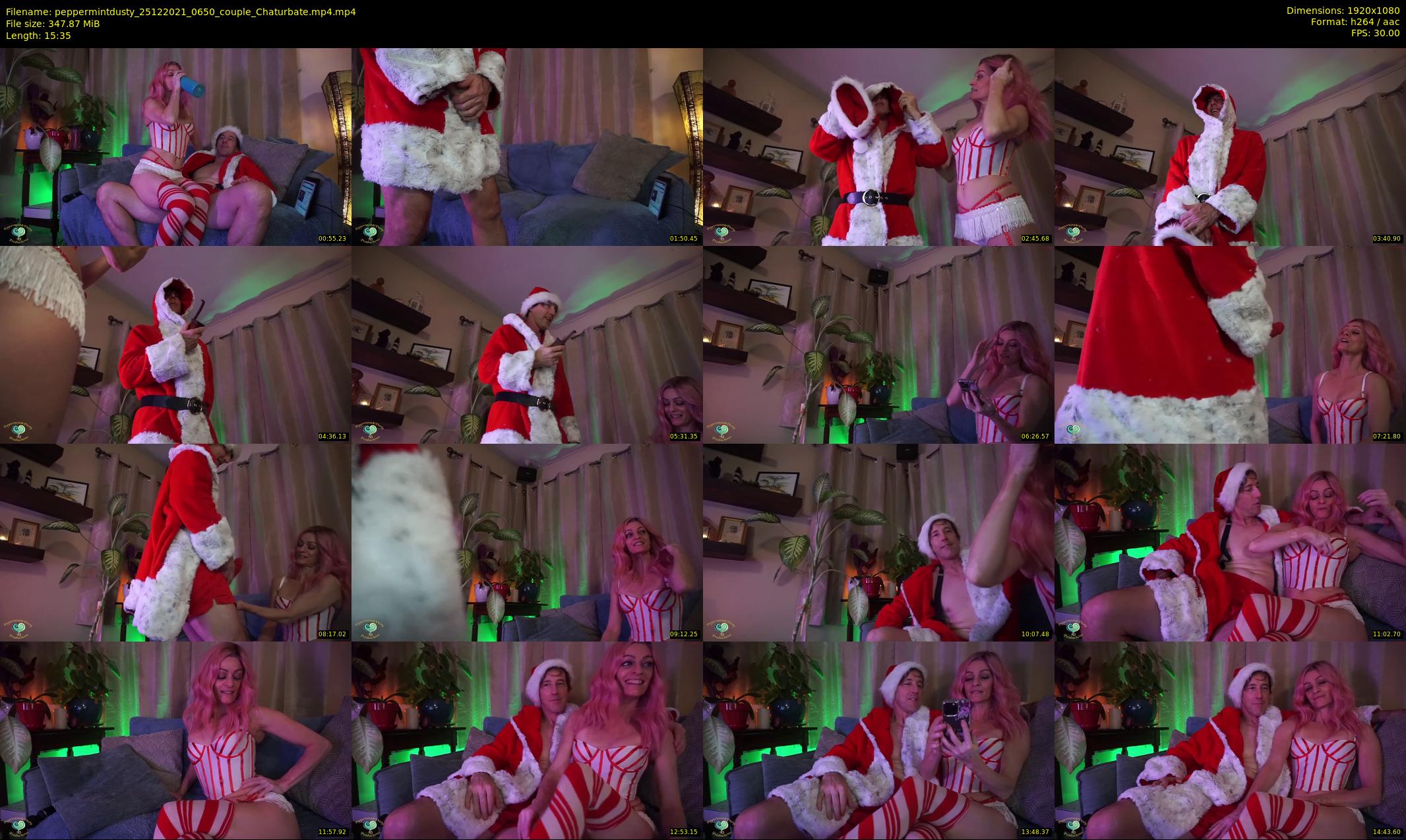 peppermintdusty — 16 minute Chaturbate couple cam show recording, 1080p, Dec 25, 2021