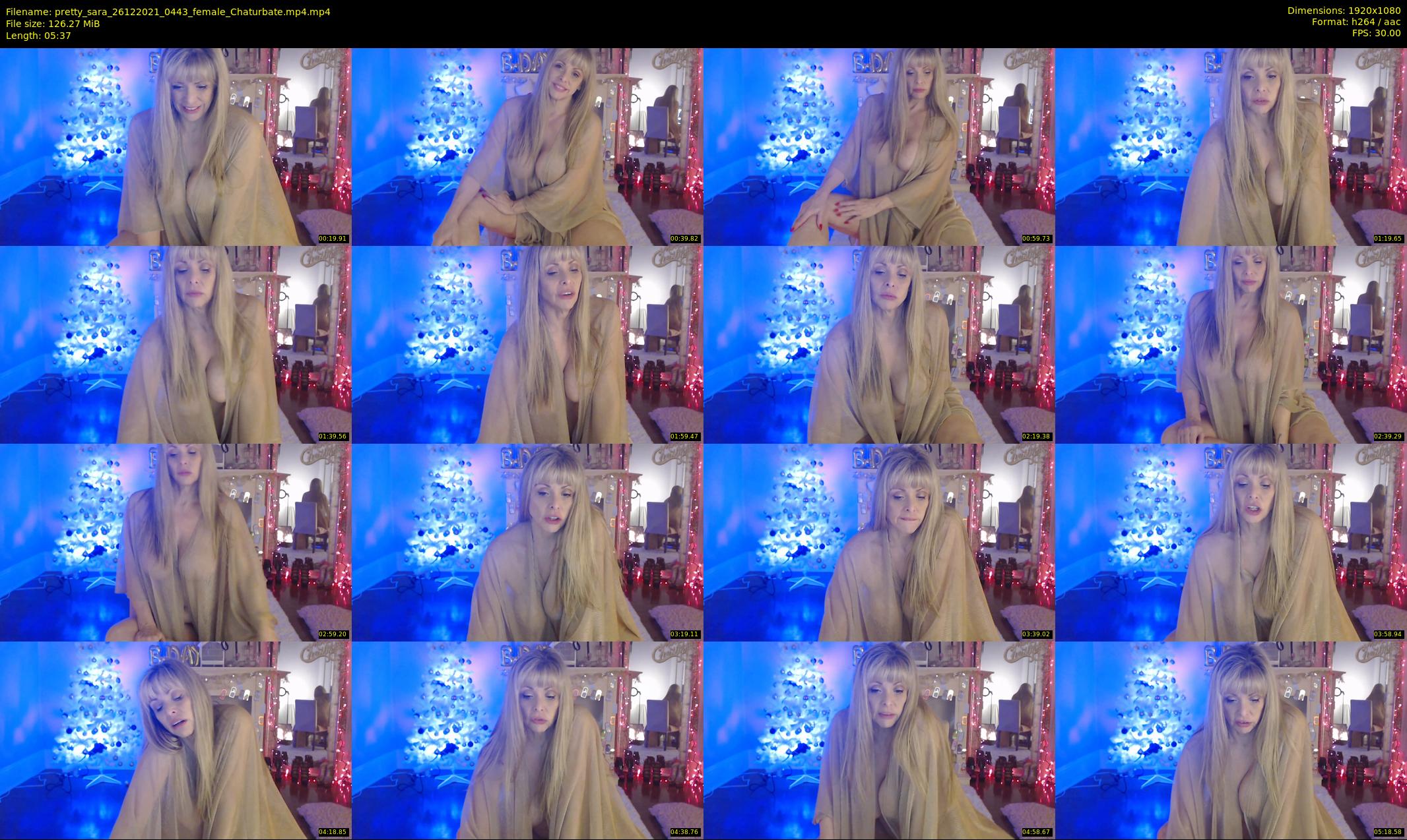 pretty_sara — 6 minute Chaturbate female cam show recording, 1080p, Dec 26, 2021