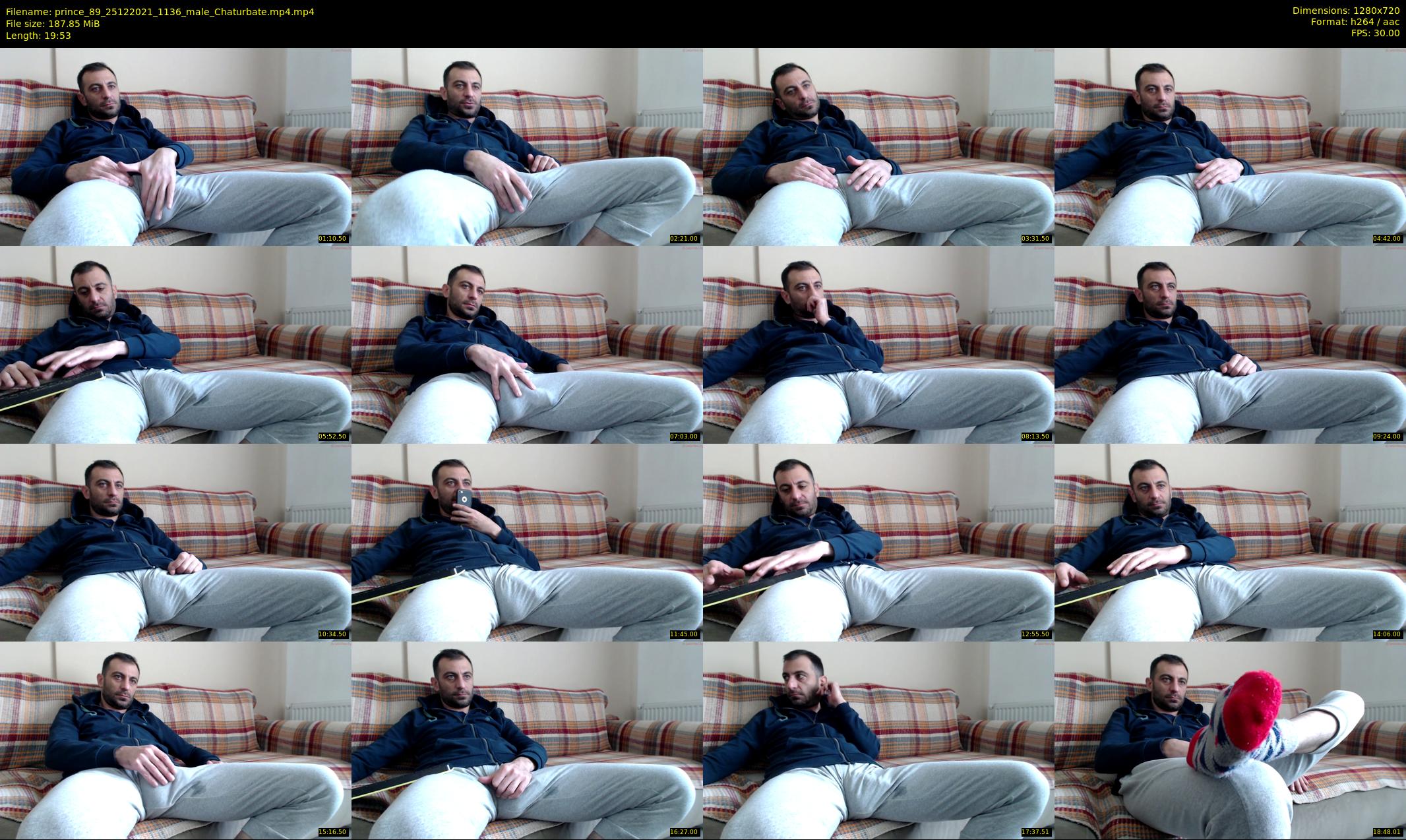 prince_89 — 20 minute Chaturbate male cam show recording, 720p, Dec 25, 2021