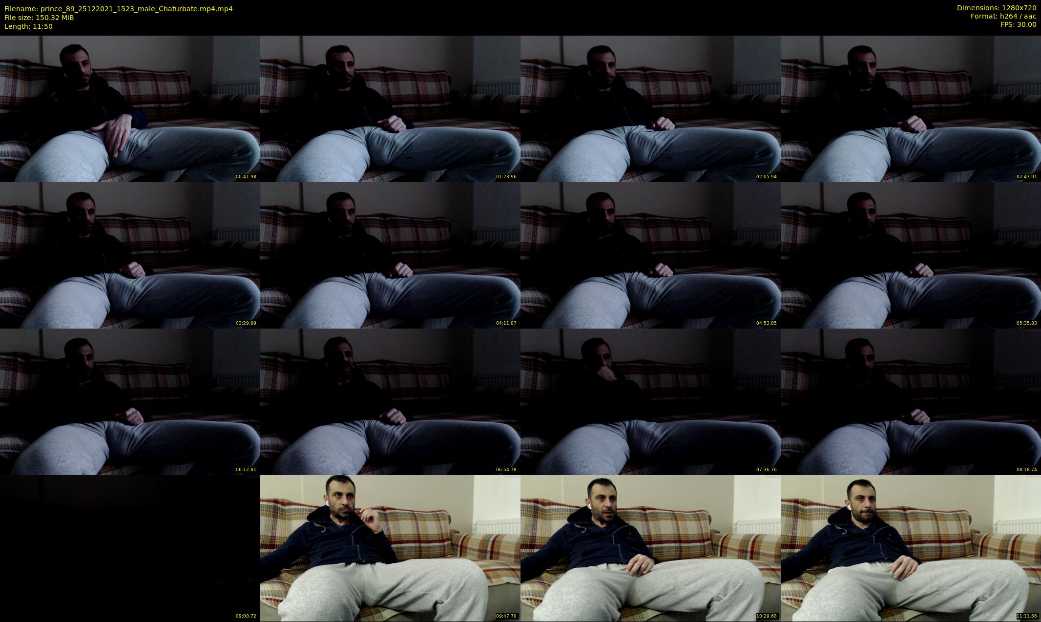prince_89 — 12 minute Chaturbate male cam show recording, 720p, Dec 25, 2021