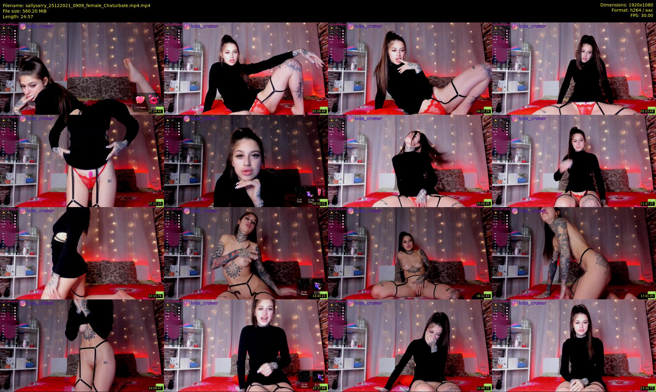 sallysarry — 25 minute Chaturbate couple cam show recording, 1080p, Dec 25, 2021