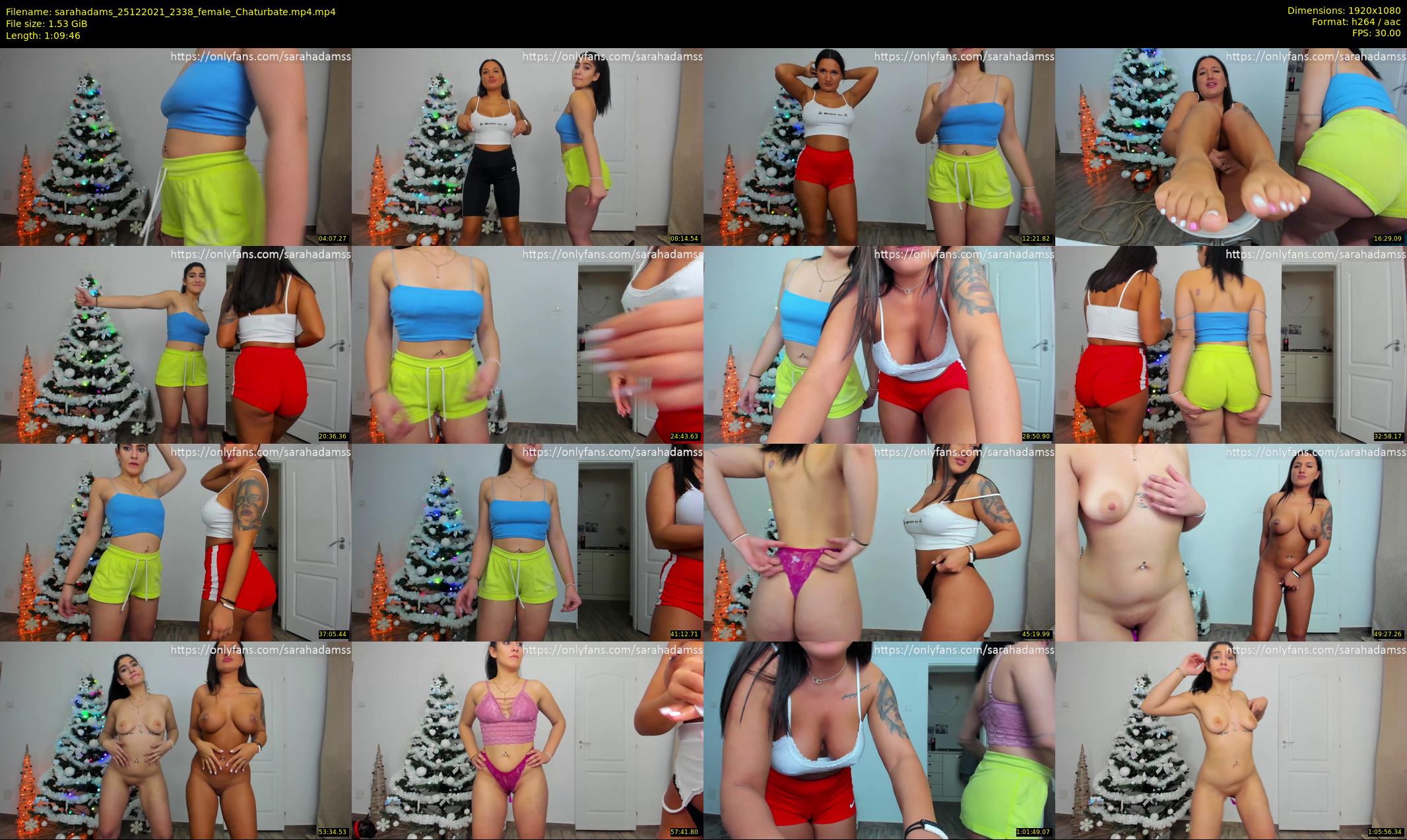 sarahadams — 70 minute Chaturbate female cam show recording, 1080p, Dec 25, 2021