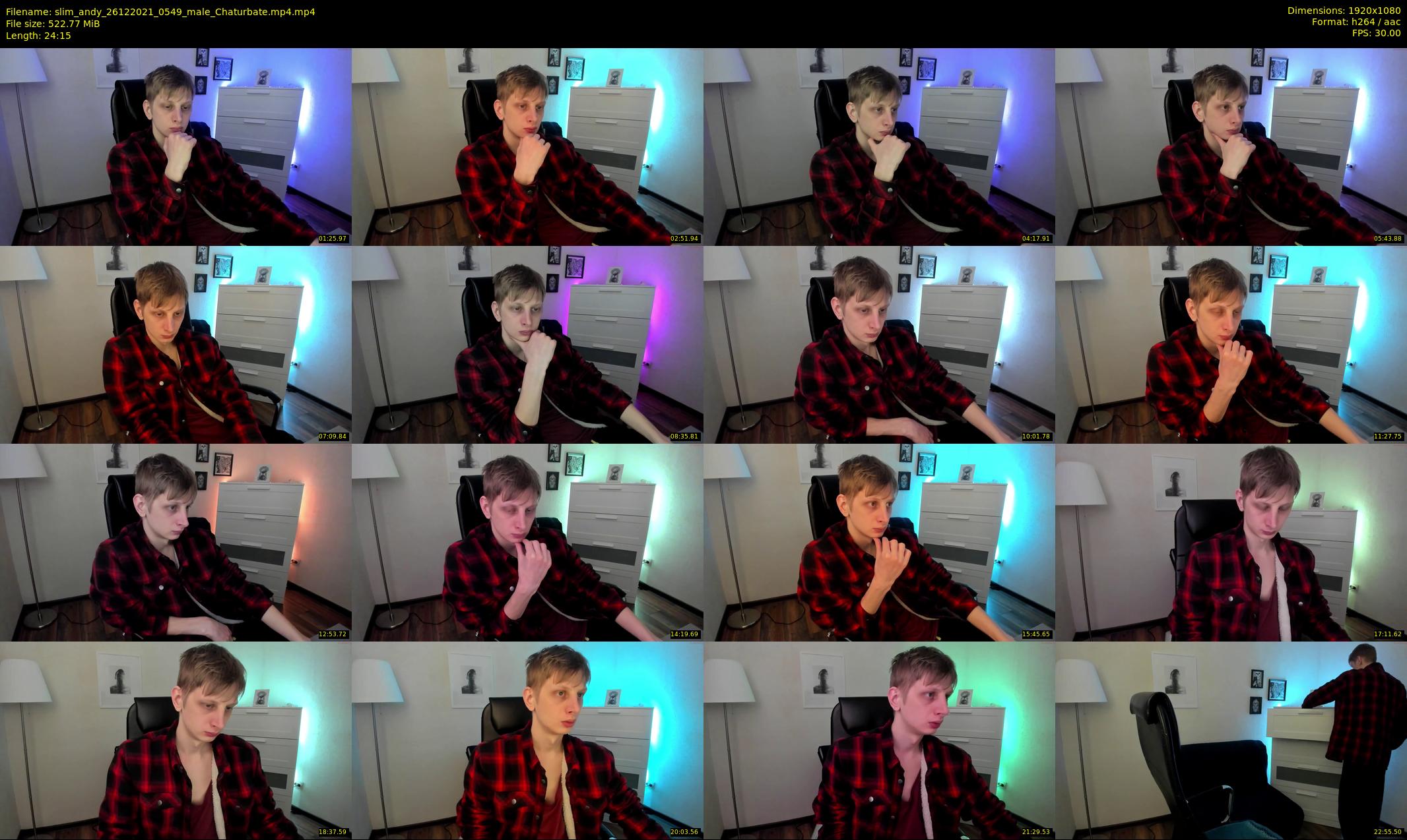 slim_andy — 25 minute Chaturbate male cam show recording, 1080p, Dec 26, 2021