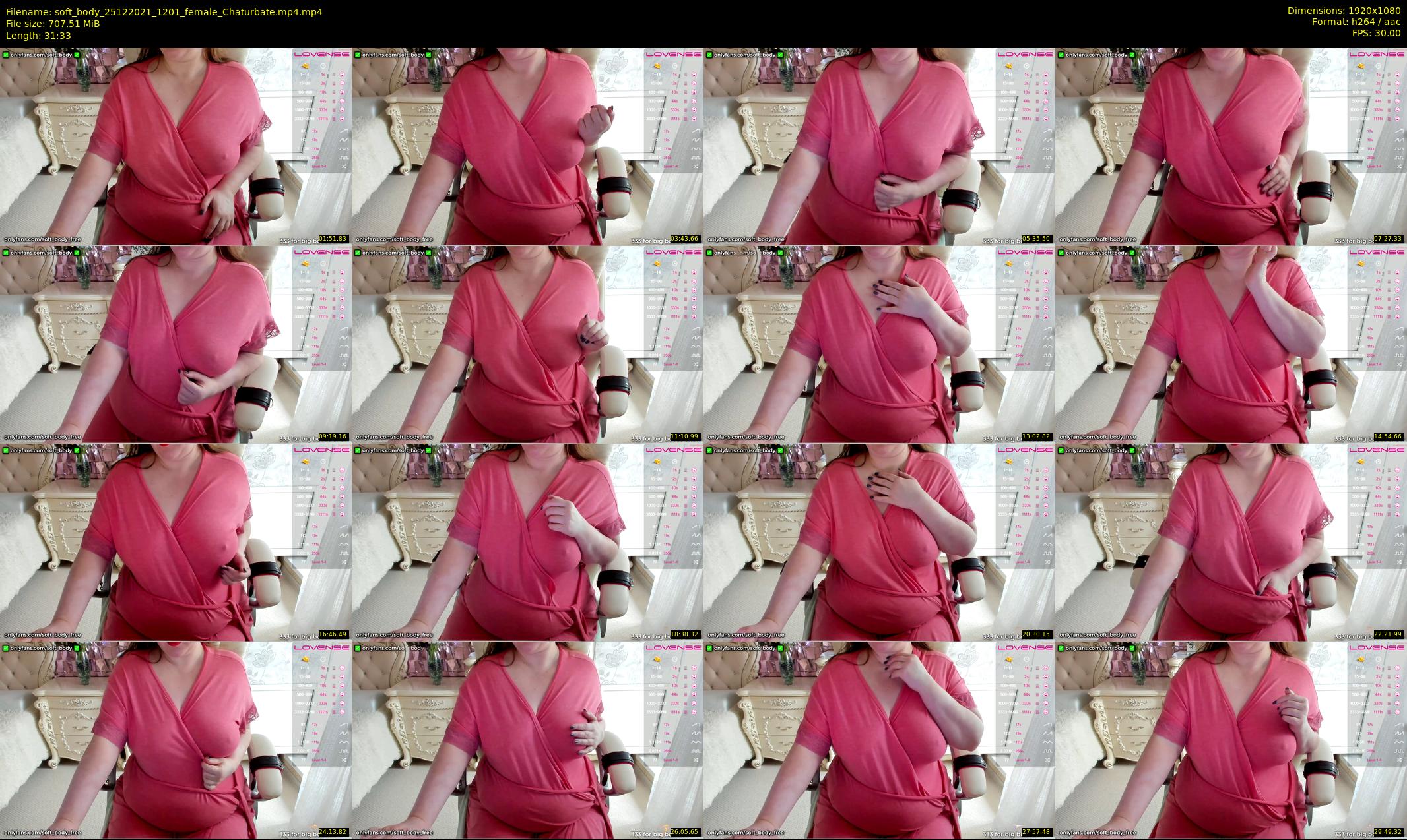 soft_body — 32 minute Chaturbate female cam show recording, 1080p, Dec 25, 2021