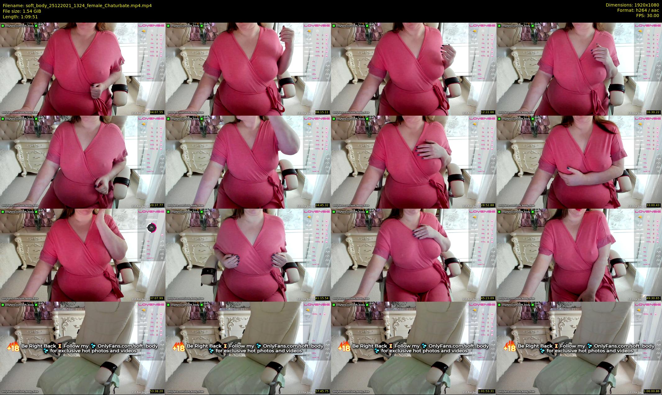 soft_body — 70 minute Chaturbate female cam show recording, 1080p, Dec 25, 2021
