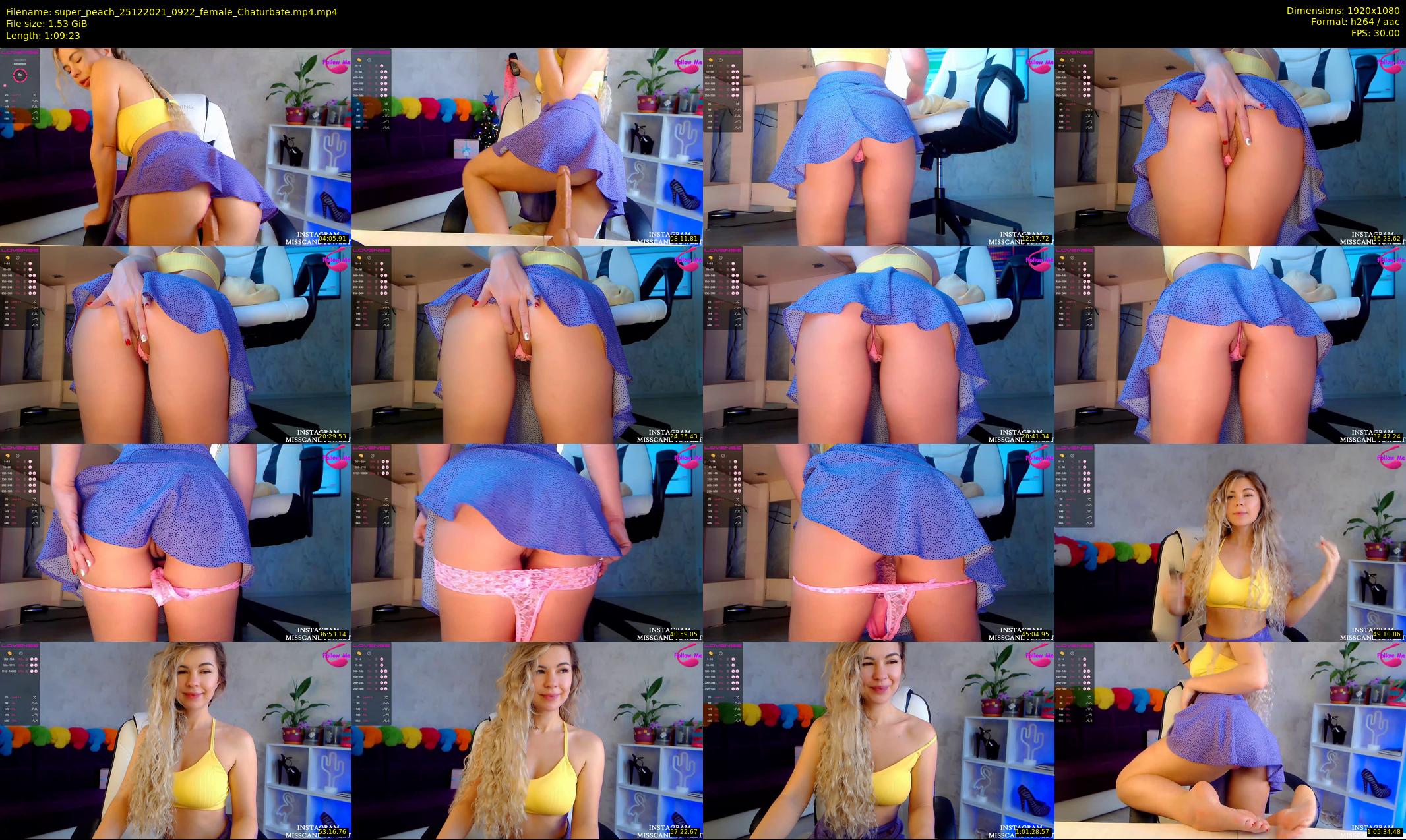 super_peach — 70 minute Chaturbate female cam show recording, 1080p, Dec 25, 2021