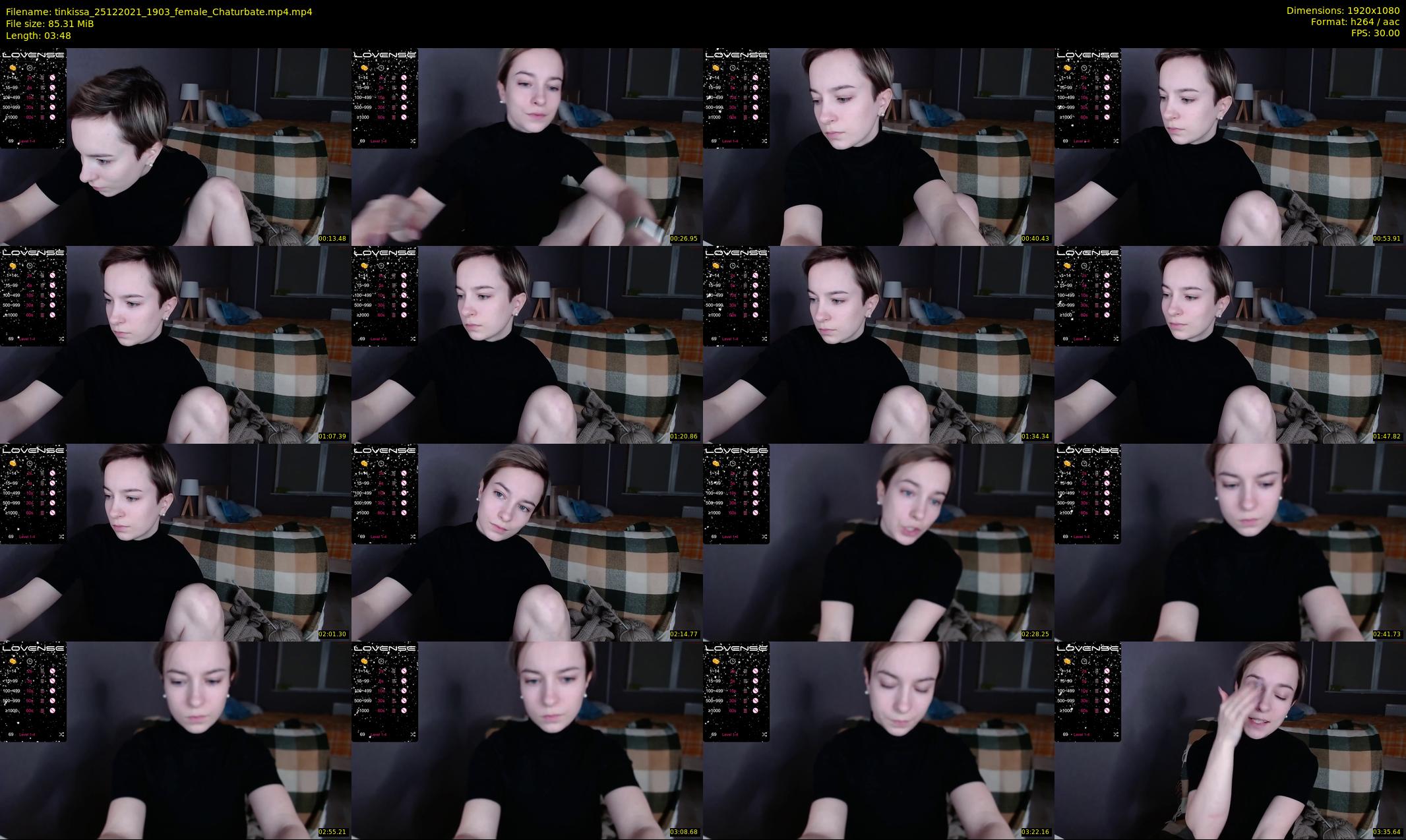 tinkissa — 4 minute Chaturbate couple cam show recording, 1080p, Dec 25, 2021