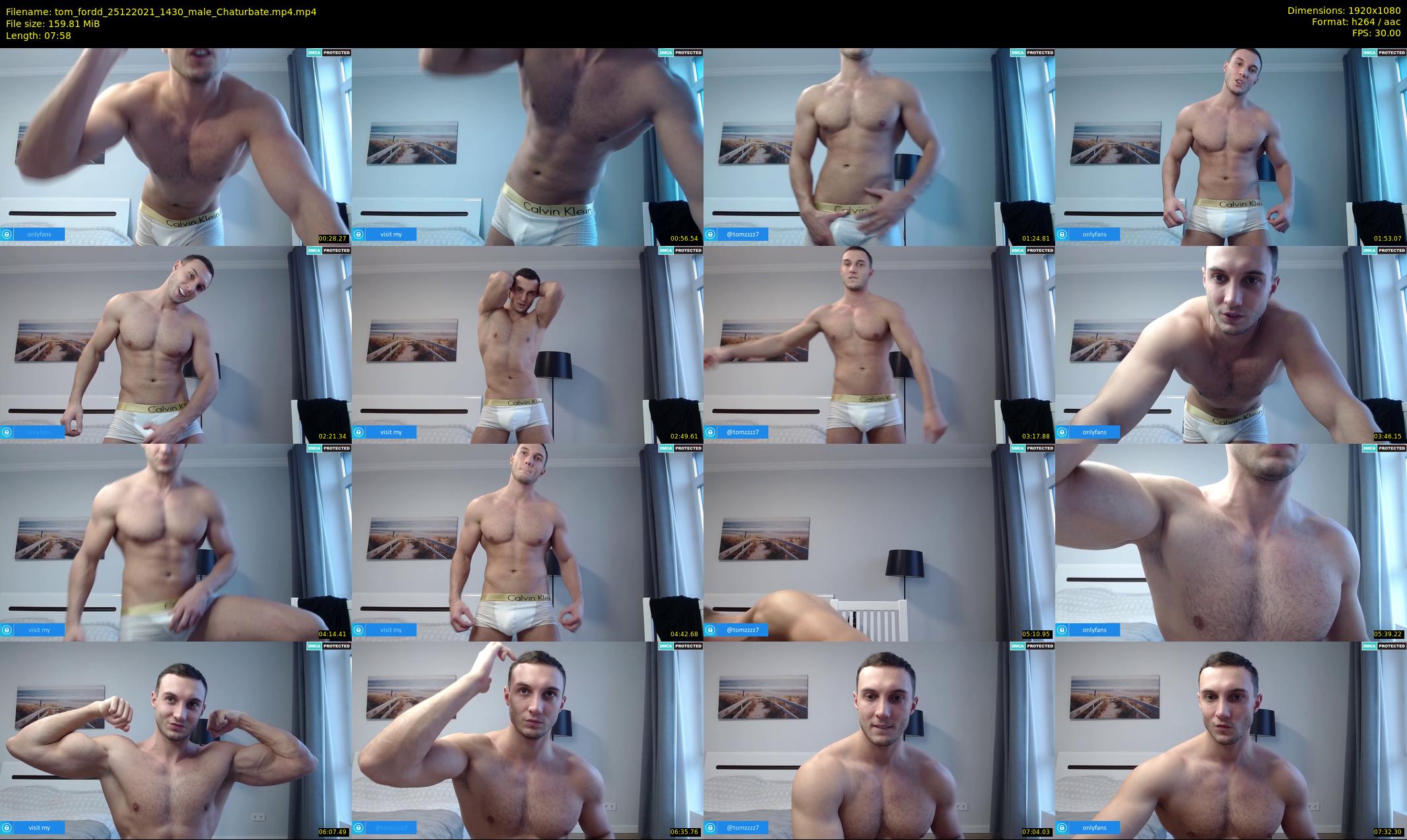 tom_fordd — 8 minute Chaturbate male cam show recording, 1080p, Dec 25, 2021