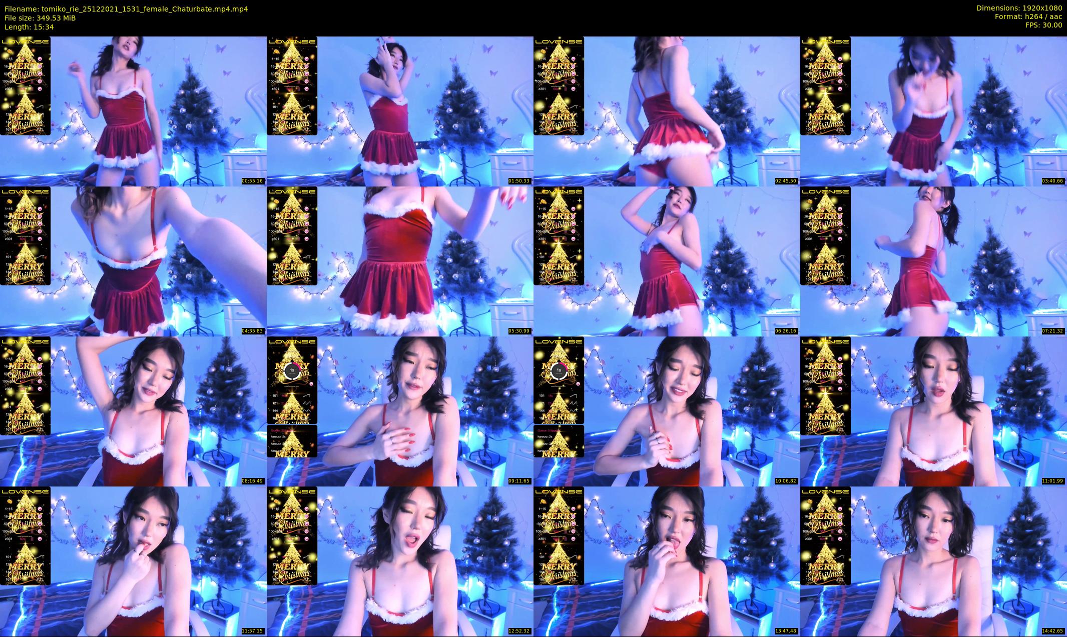 tomiko_rie — 16 minute Chaturbate female cam show recording, 1080p, Dec 25, 2021