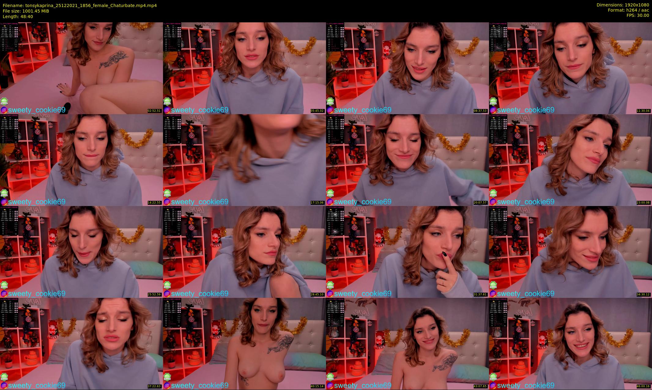 tonsykaprina — 49 minute Chaturbate couple cam show recording, 1080p, Dec 25, 2021