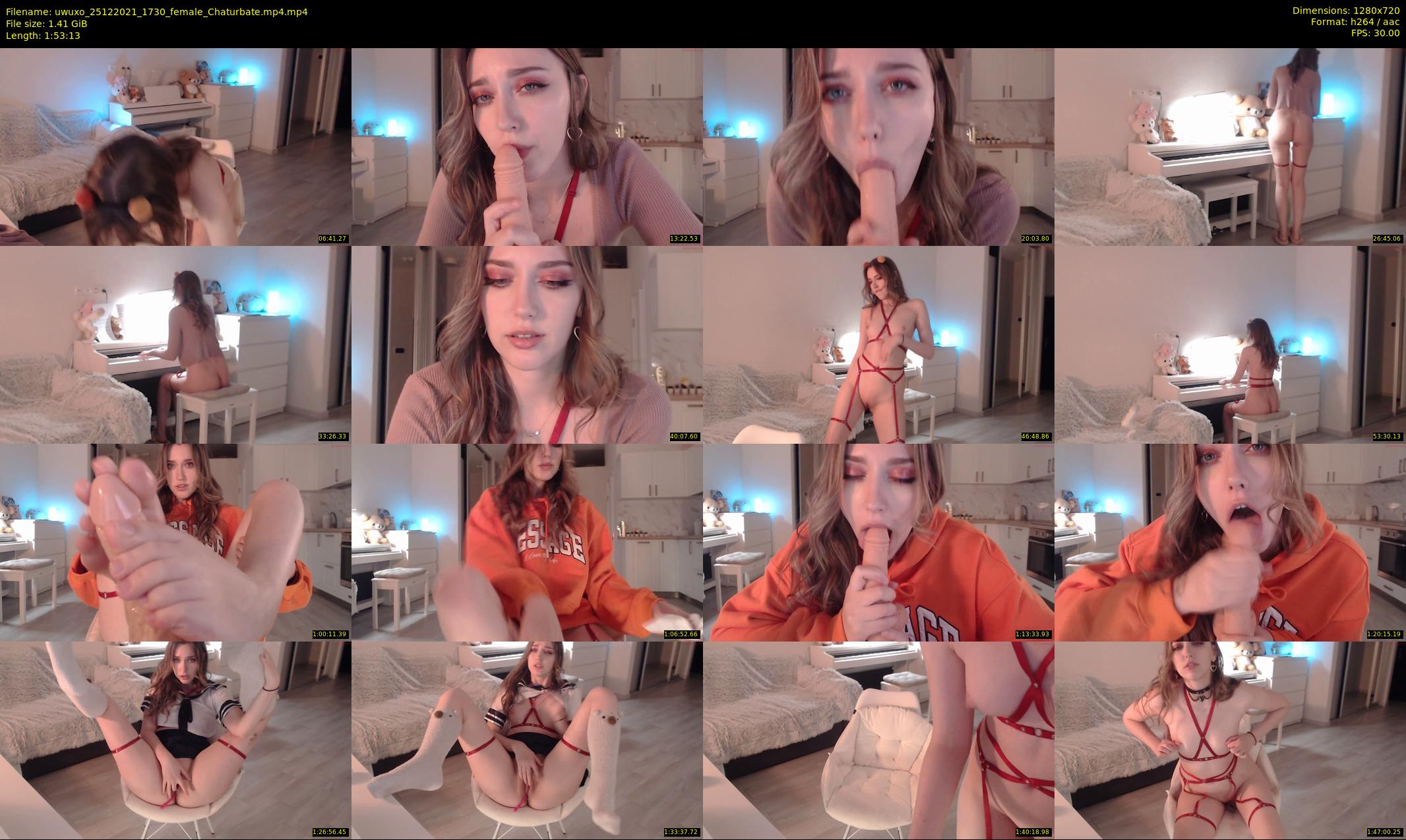 uwuxo — 114 minute Chaturbate female cam show recording, 720p, Dec 25, 2021