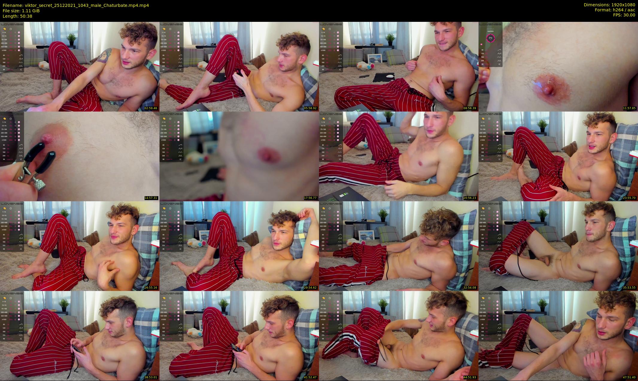 viktor_secret — 51 minute Chaturbate male cam show recording, 1080p, Dec 25, 2021