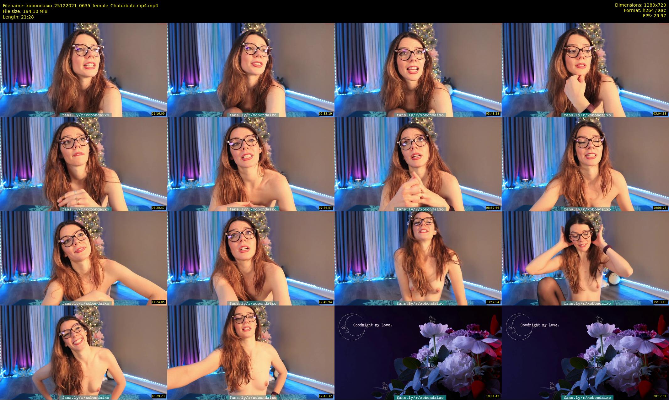 xobondaixo — 22 minute Chaturbate couple cam show recording, 720p, Dec 25, 2021