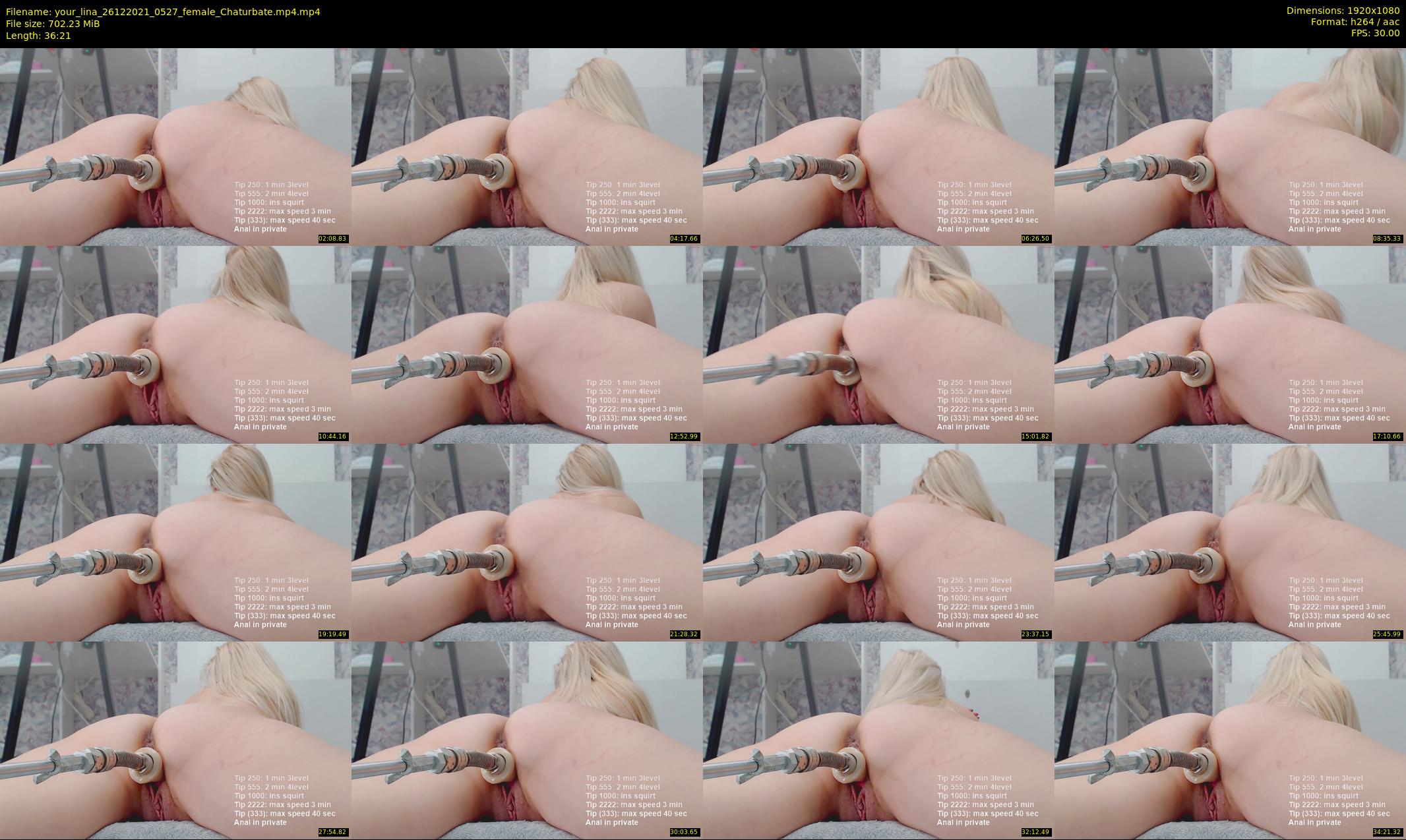 your_lina — 37 minute Chaturbate female cam show recording, 1080p, Dec 26, 2021