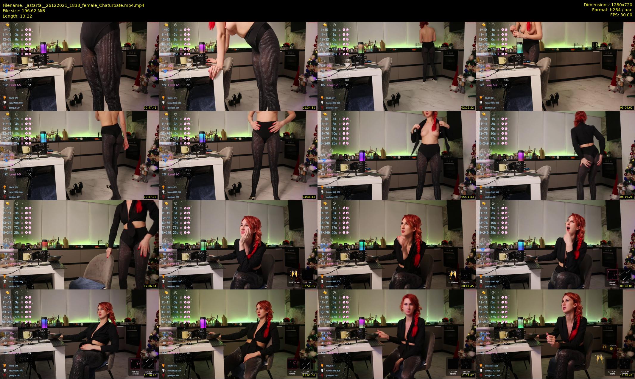 _astarta_ — 14 minute Chaturbate female cam show recording, 720p, Dec 26, 2021