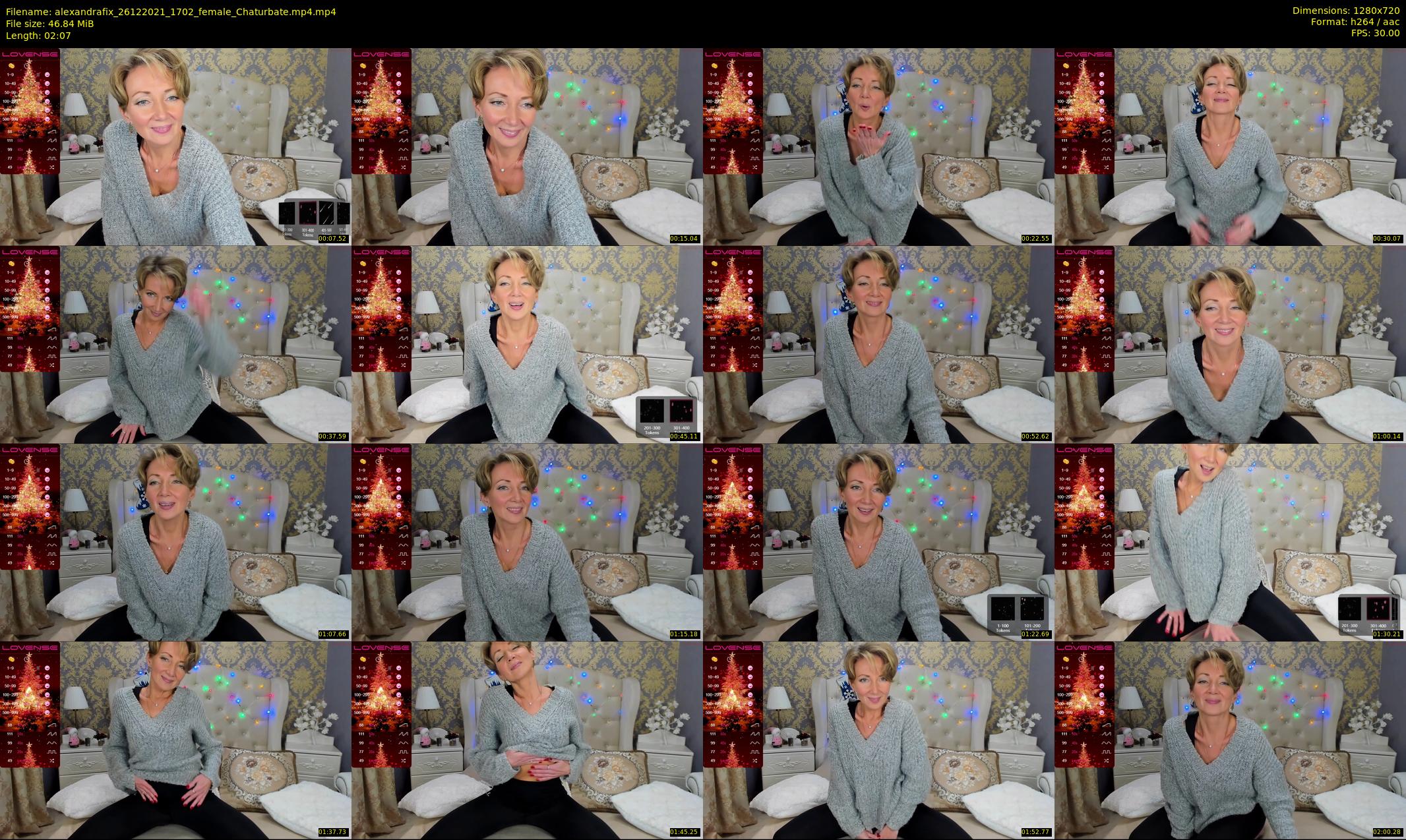 alexandrafix — 3 minute Chaturbate female cam show recording, 720p, Dec 26, 2021