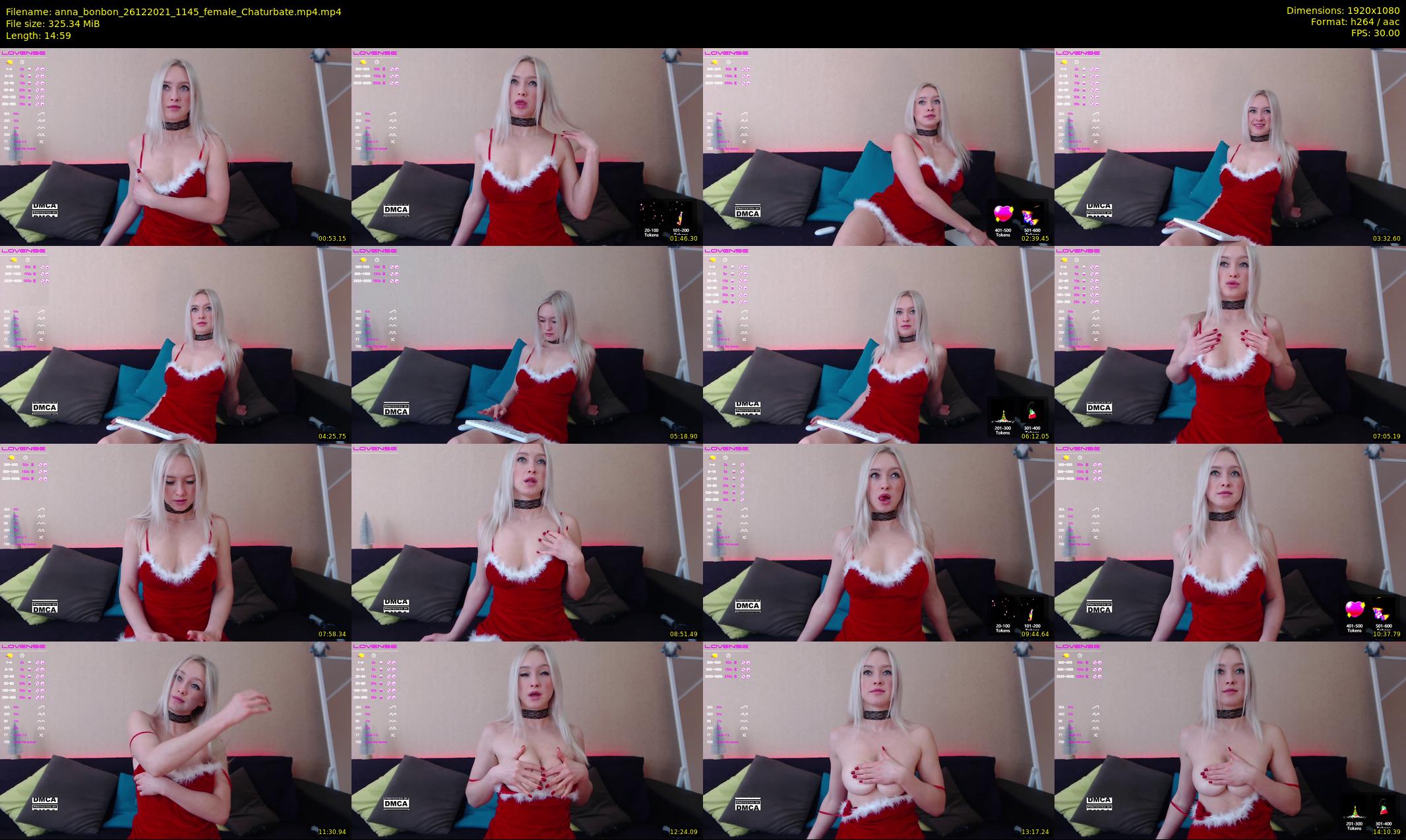 anna_bonbon — 15 minute Chaturbate female cam show recording, 1080p, Dec 26, 2021