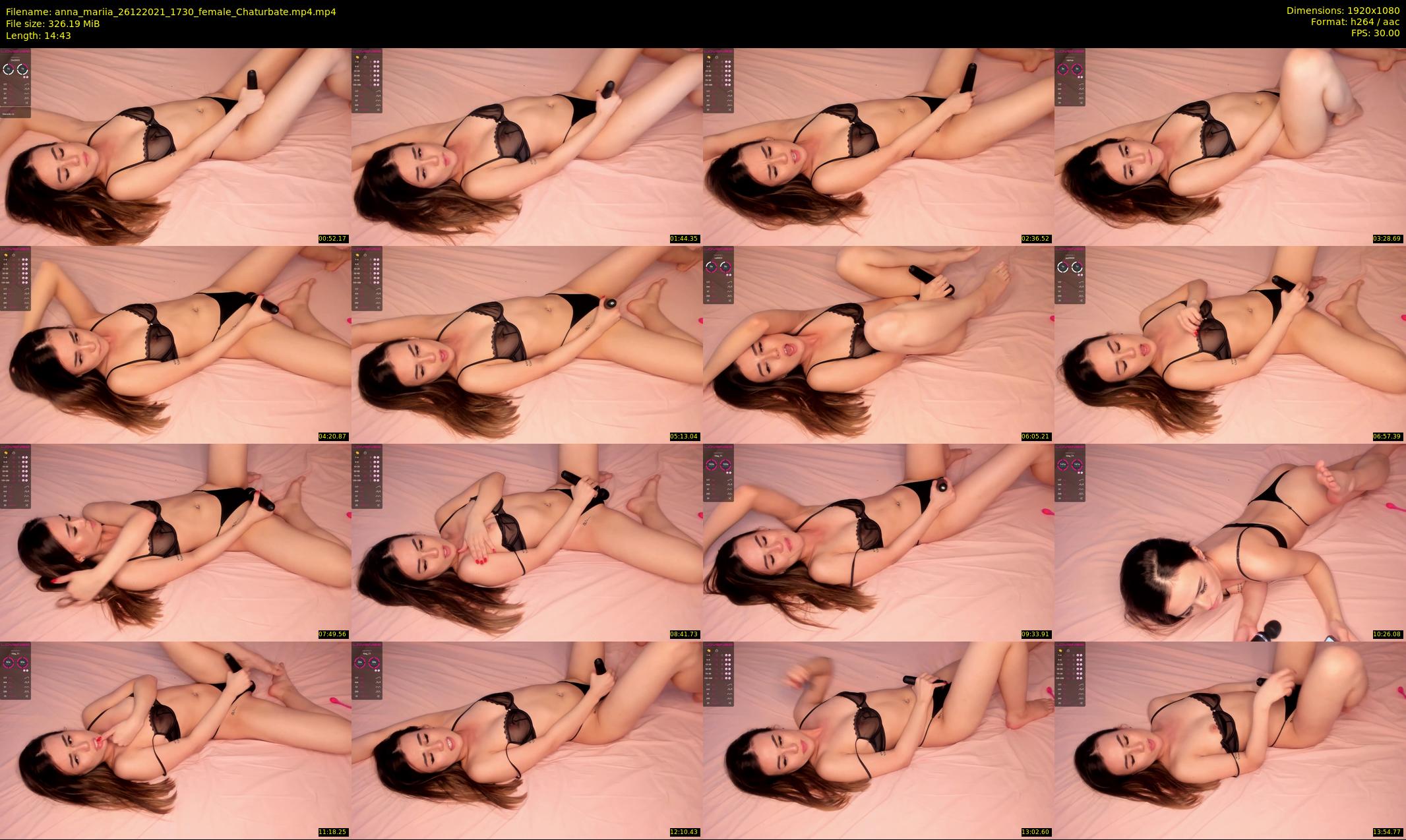 anna_mariia — 15 minute Chaturbate couple cam show recording, 1080p, Dec 26, 2021