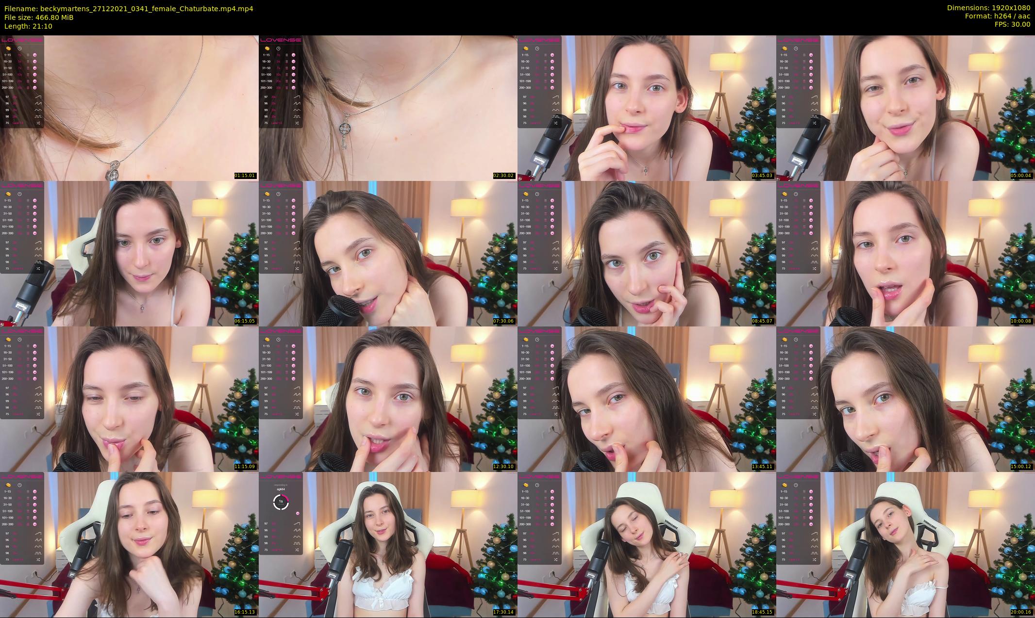 beckymartens — 22 minute Chaturbate female cam show recording, 1080p, Dec 27, 2021