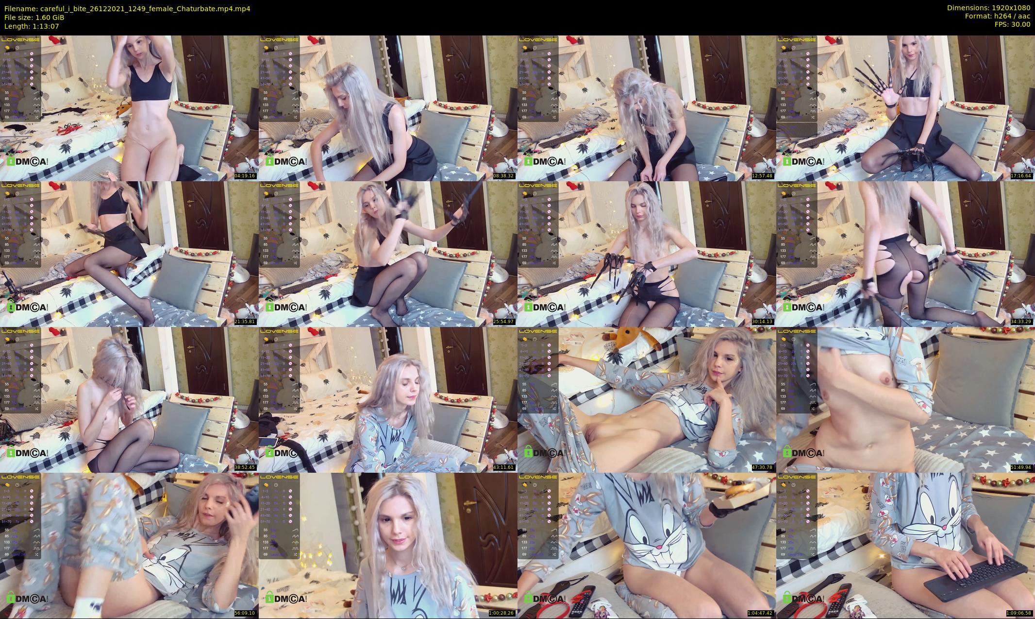 careful_i_bite — 74 minute Chaturbate female cam show recording, 1080p, Dec 26, 2021