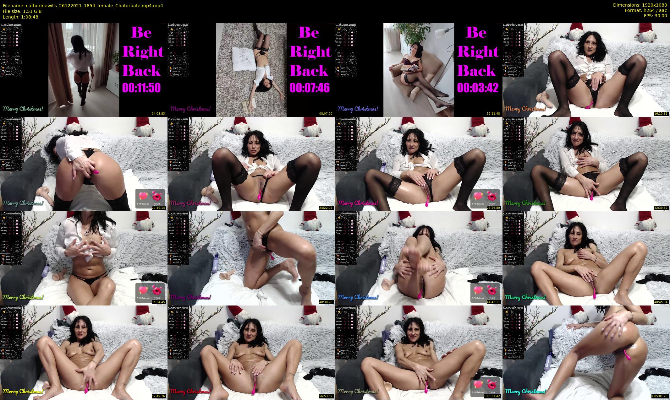 catherinewills — 69 minute Chaturbate female cam show recording, 1080p, Dec 26, 2021