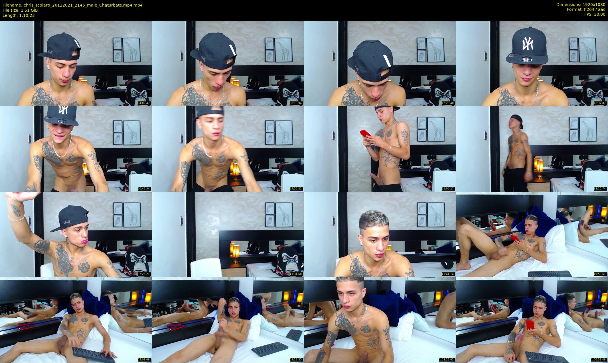 chris_scolaro — 71 minute Chaturbate male cam show recording, 1080p, Dec 26, 2021