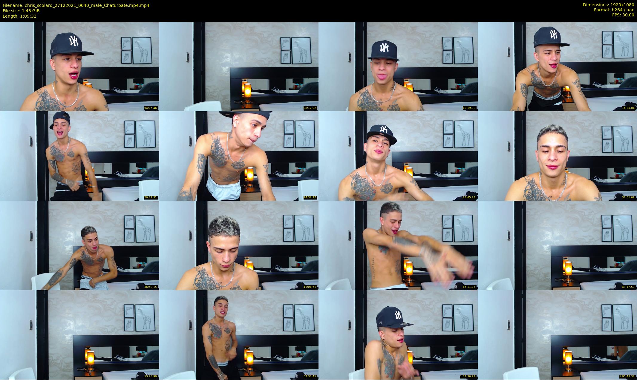 chris_scolaro — 70 minute Chaturbate male cam show recording, 1080p, Dec 27, 2021