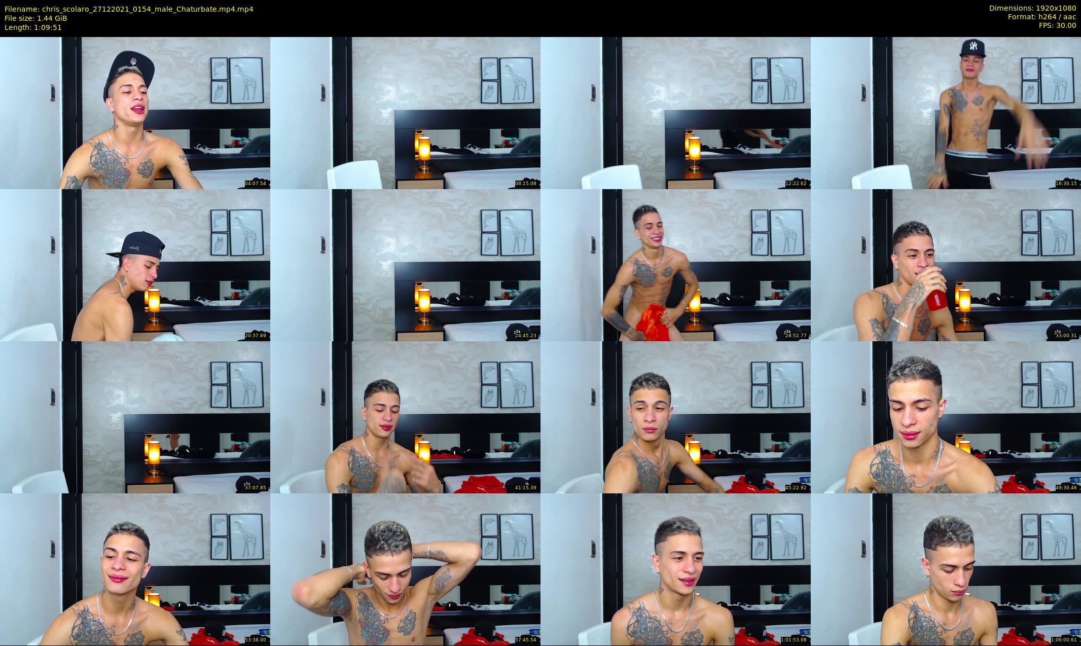 chris_scolaro — 70 minute Chaturbate male cam show recording, 1080p, Dec 27, 2021
