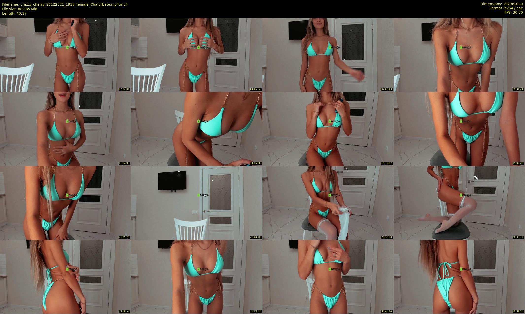 crazzy_cherry — 41 minute Chaturbate female cam show recording, 1080p, Dec 26, 2021