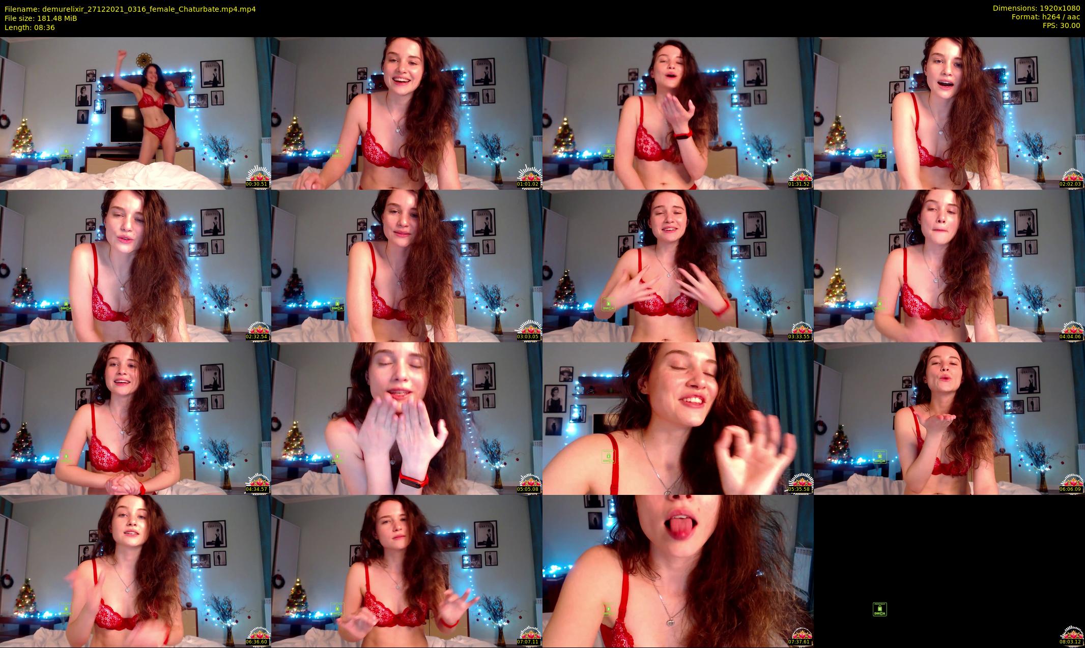 demurelixir — 9 minute Chaturbate female cam show recording, 1080p, Dec 27, 2021