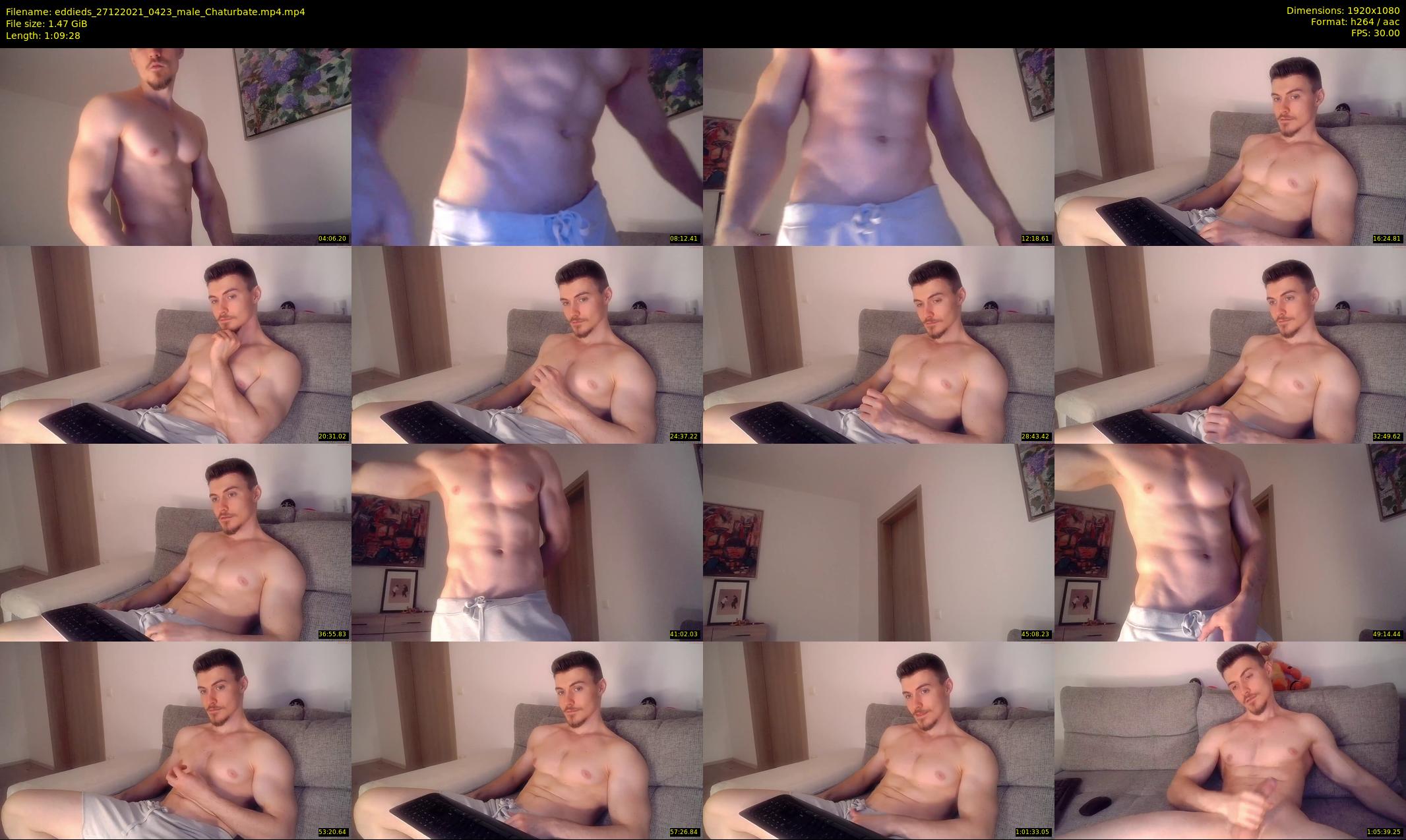 eddieds — 70 minute Chaturbate male cam show recording, 1080p, Dec 27, 2021