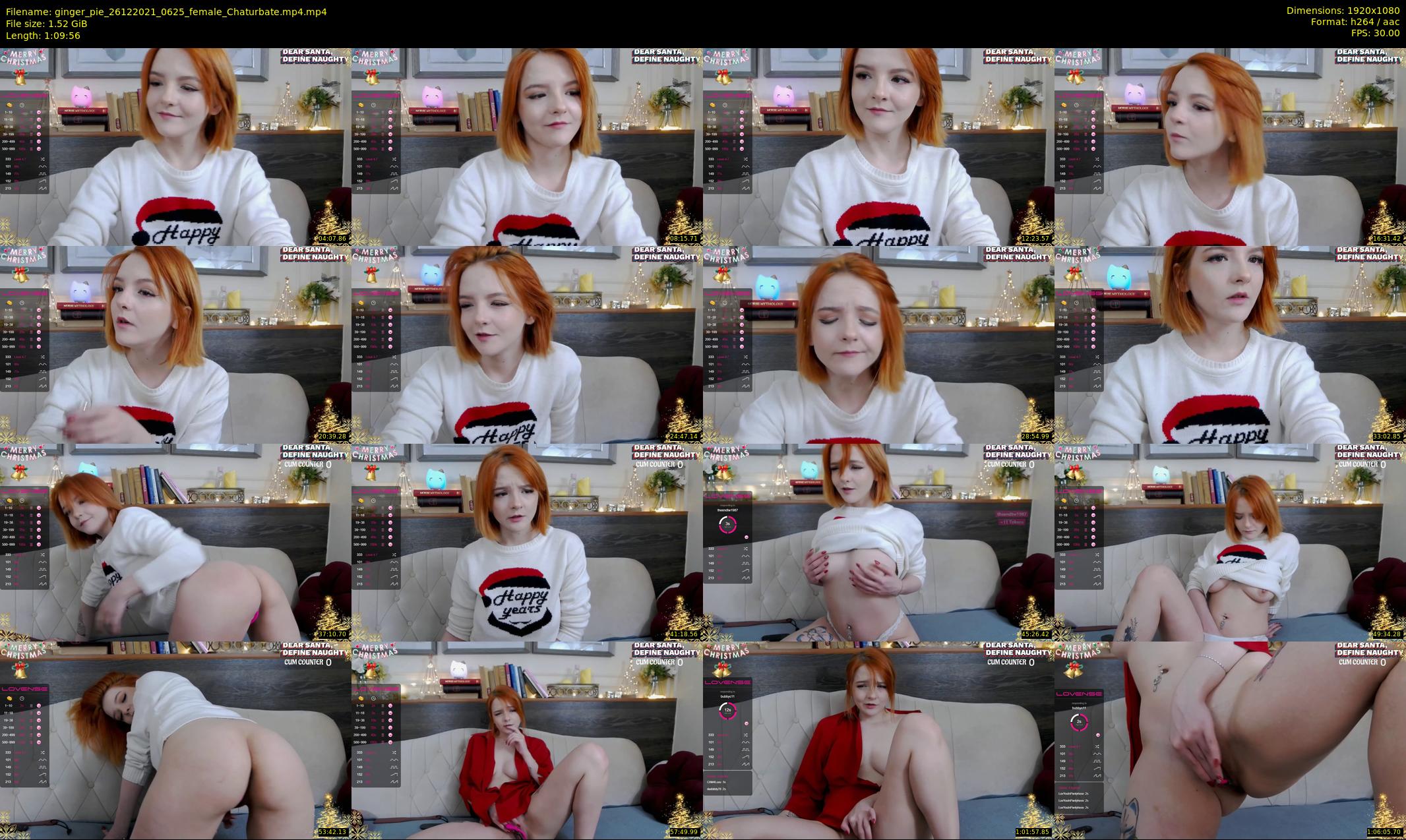 ginger_pie — 70 minute Chaturbate female cam show recording, 1080p, Dec 26, 2021