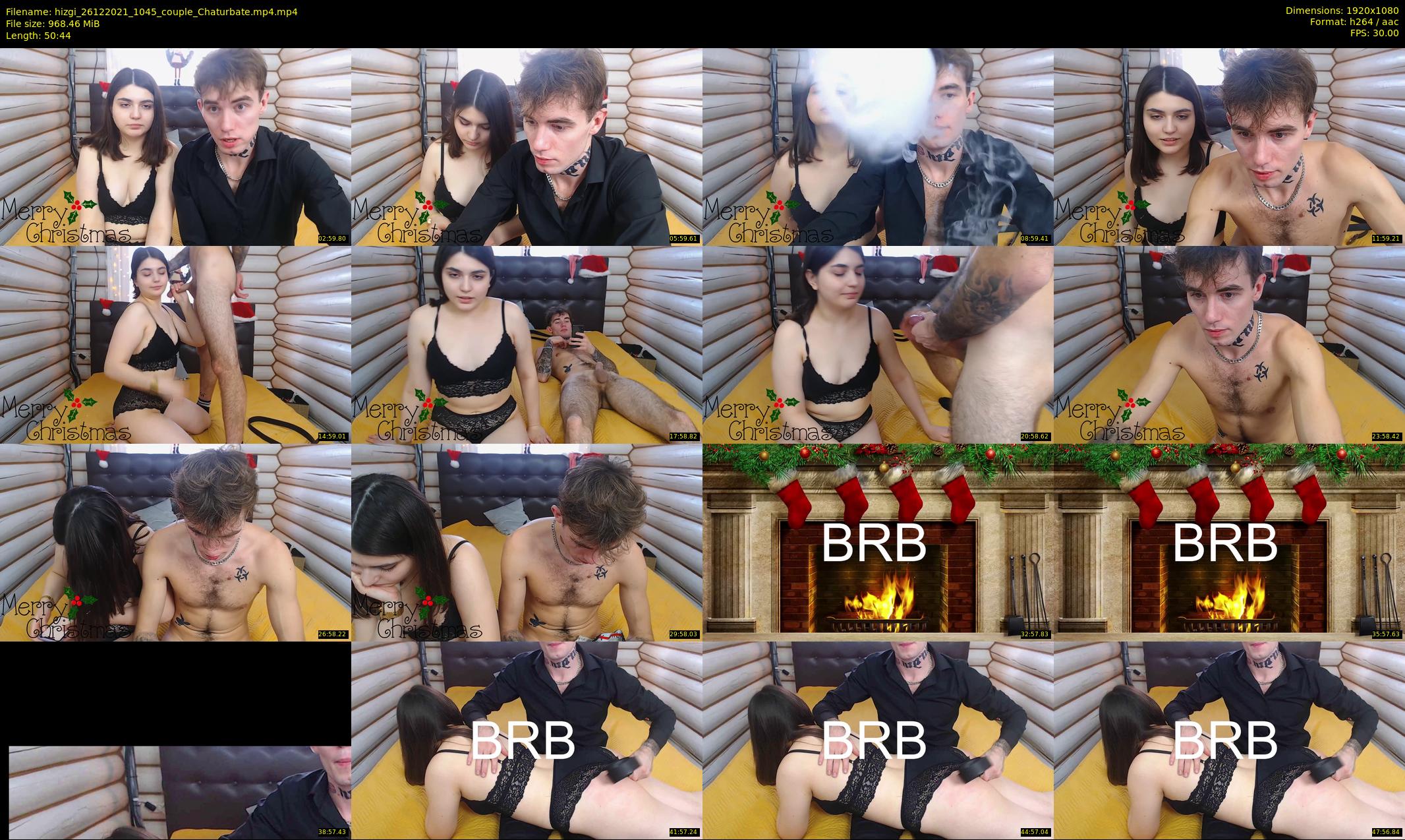 hizgi — 51 minute Chaturbate couple cam show recording, 1080p, Dec 26, 2021