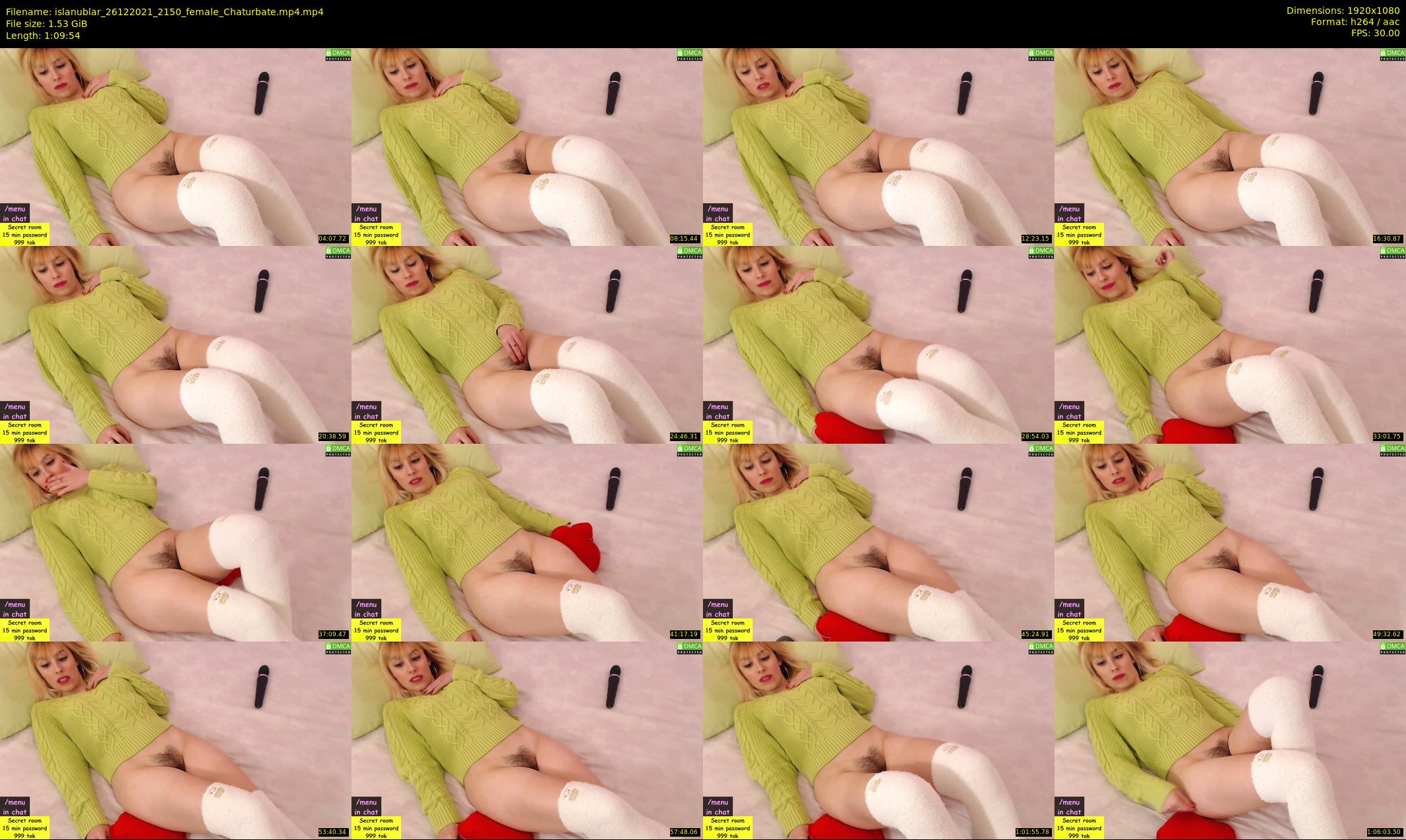 islanublar — 70 minute Chaturbate female cam show recording, 1080p, Dec 26, 2021