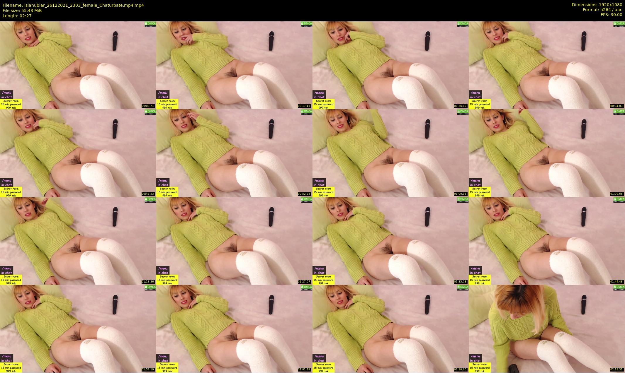 islanublar — 3 minute Chaturbate female cam show recording, 1080p, Dec 26, 2021