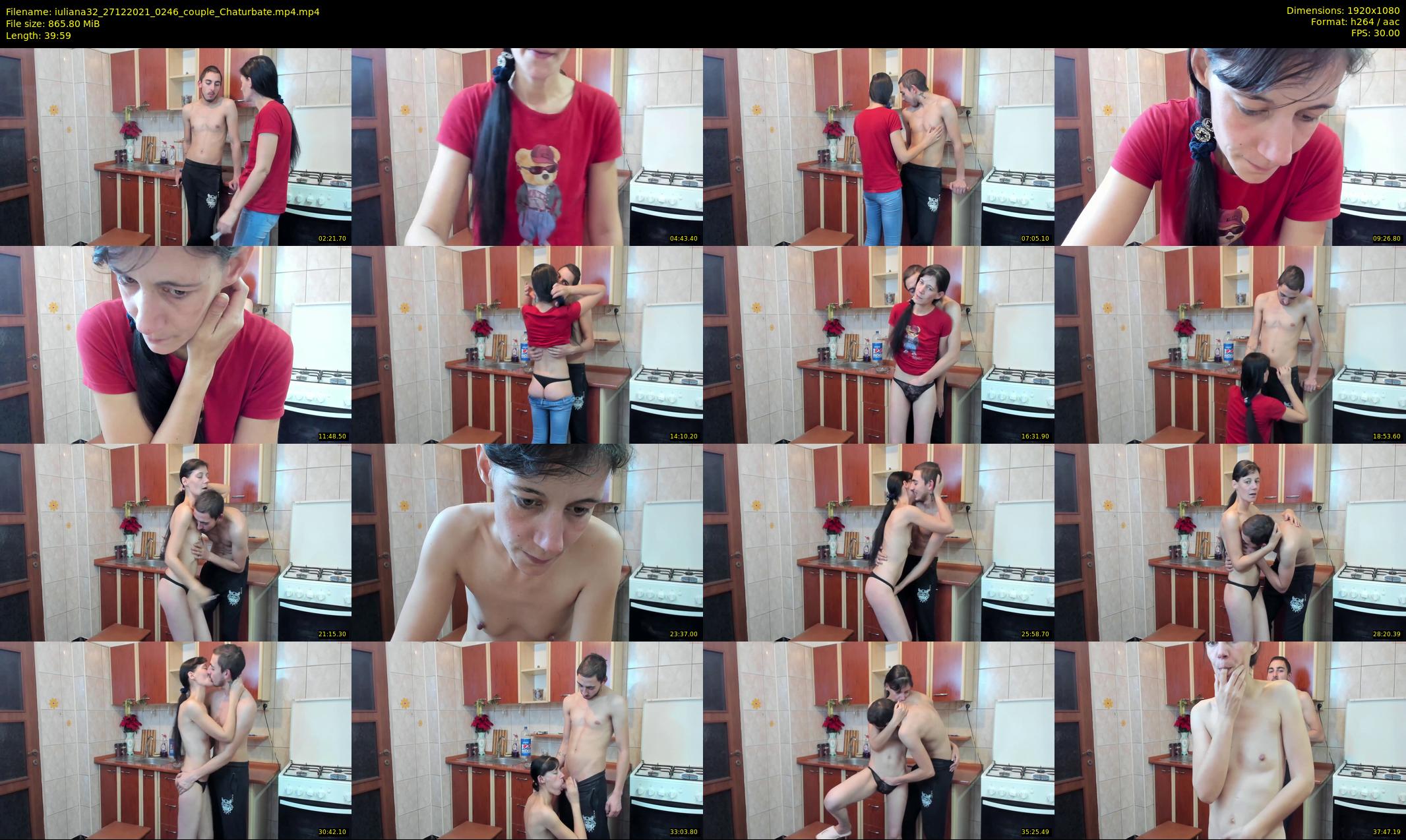 iuliana32 — 40 minute Chaturbate couple cam show recording, 1080p, Dec 27, 2021