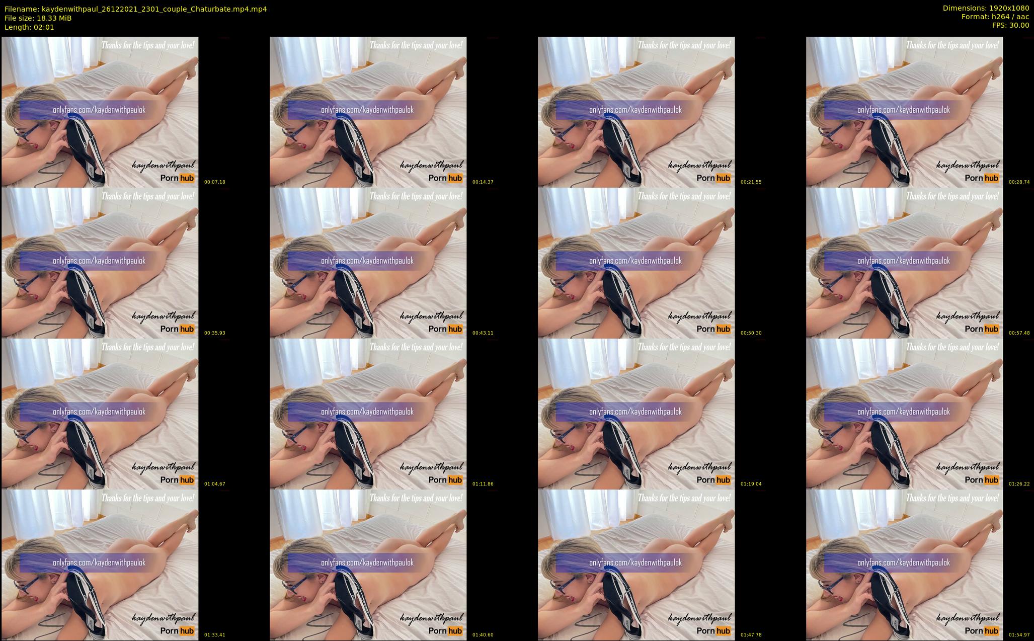 kaydenwithpaul — 3 minute Chaturbate couple cam show recording, 1080p, Dec 26, 2021