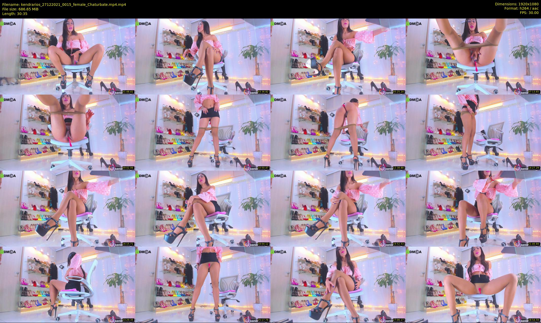 kendrarios — 31 minute Chaturbate female cam show recording, 1080p, Dec 27, 2021