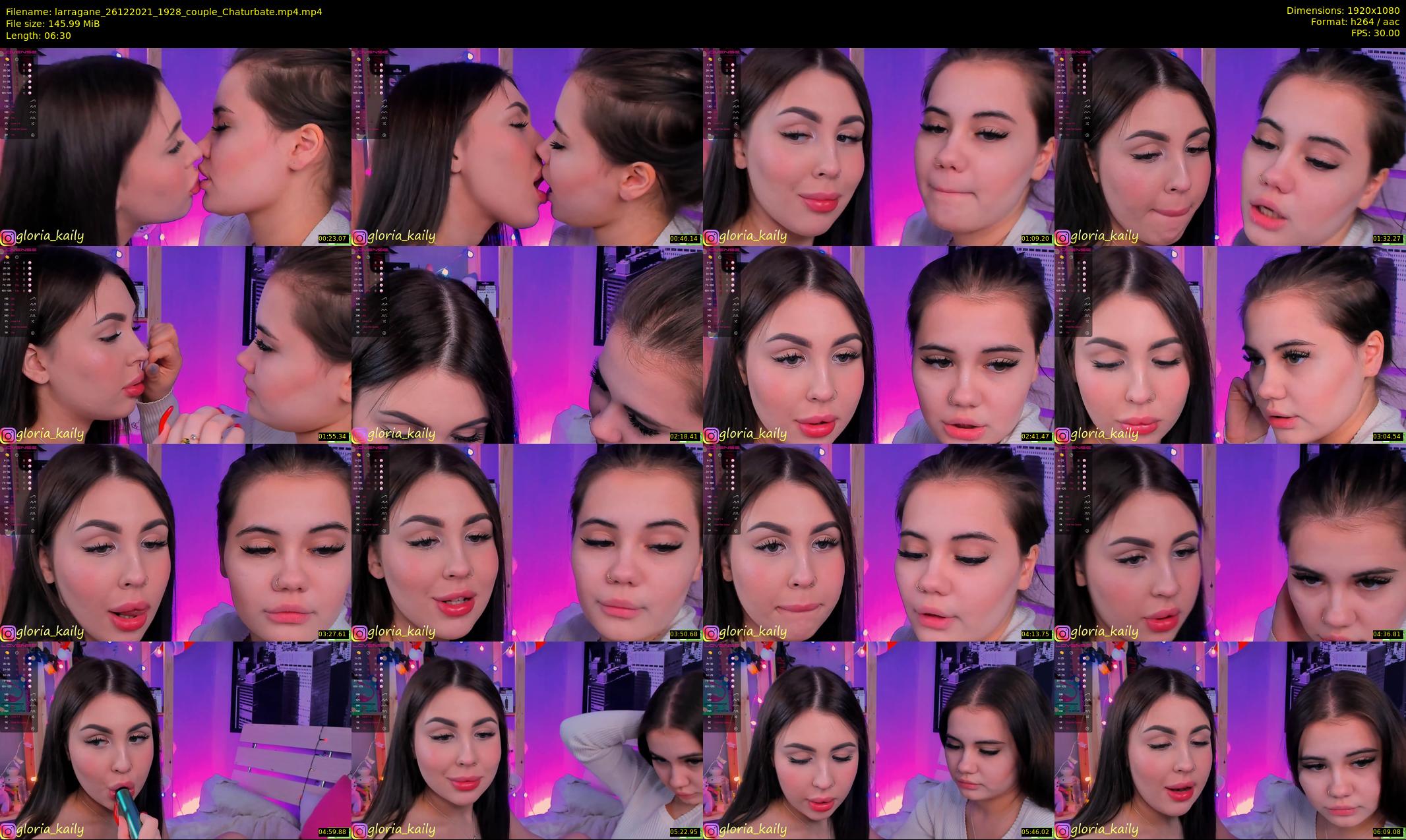larragane — 7 minute Chaturbate couple cam show recording, 1080p, Dec 26, 2021