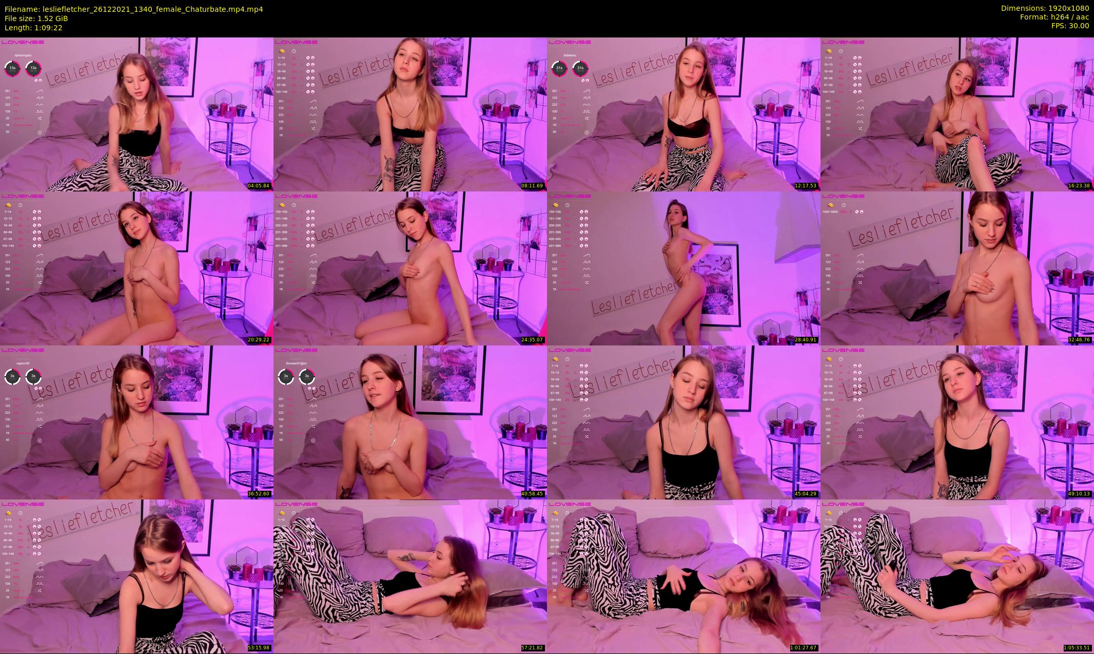 lesliefletcher — 70 minute Chaturbate couple cam show recording, 1080p, Dec 26, 2021