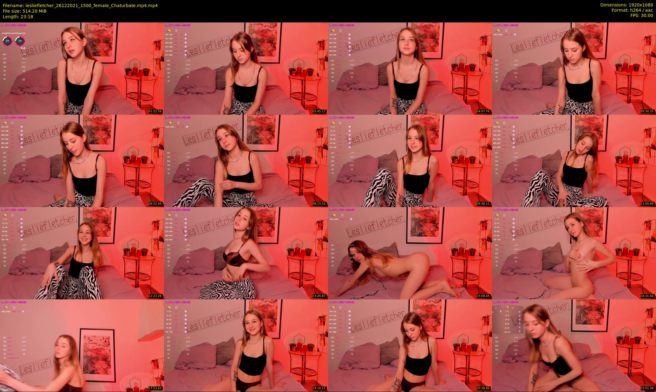 lesliefletcher — 24 minute Chaturbate couple cam show recording, 1080p, Dec 26, 2021