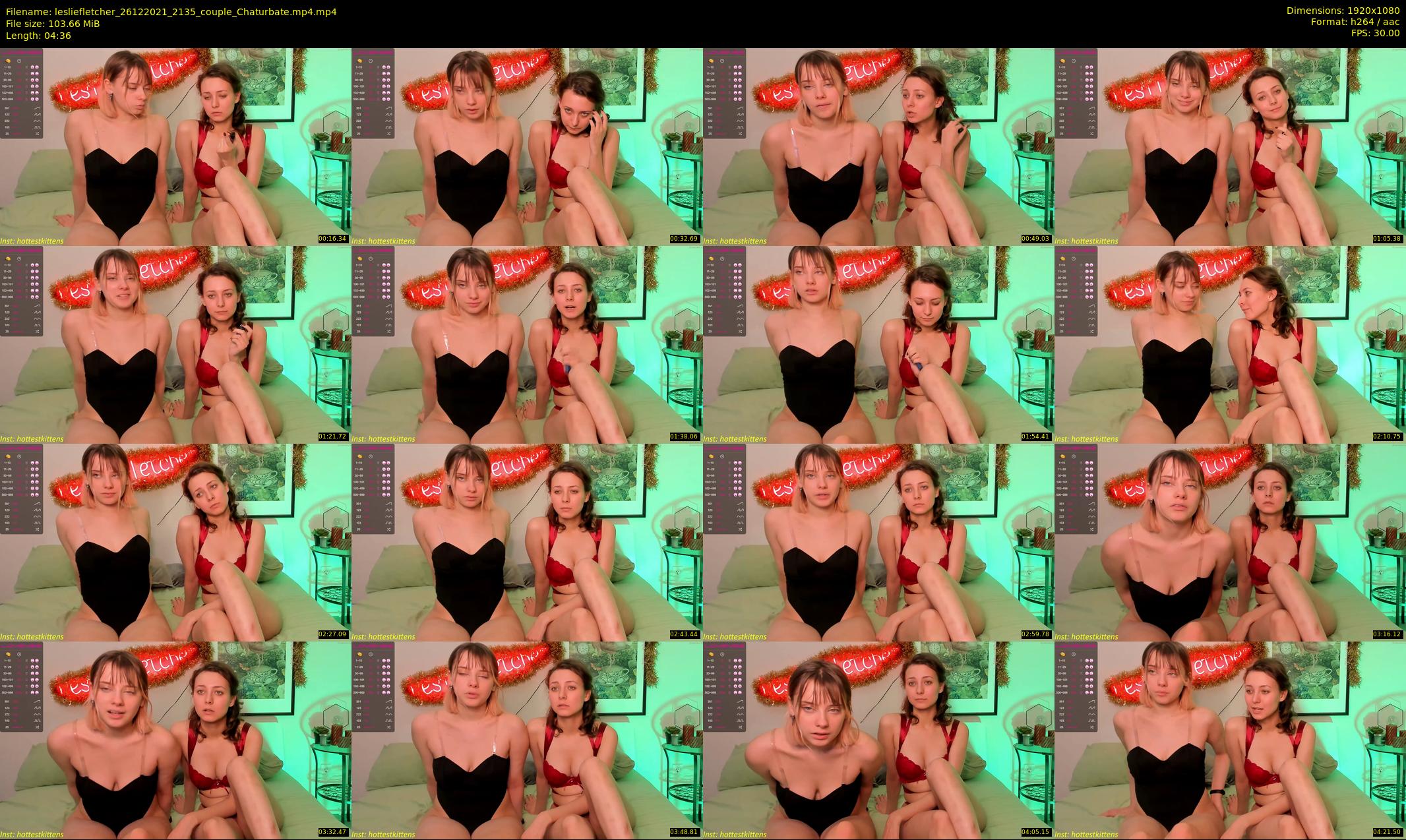 lesliefletcher — 5 minute Chaturbate couple cam show recording, 1080p, Dec 26, 2021