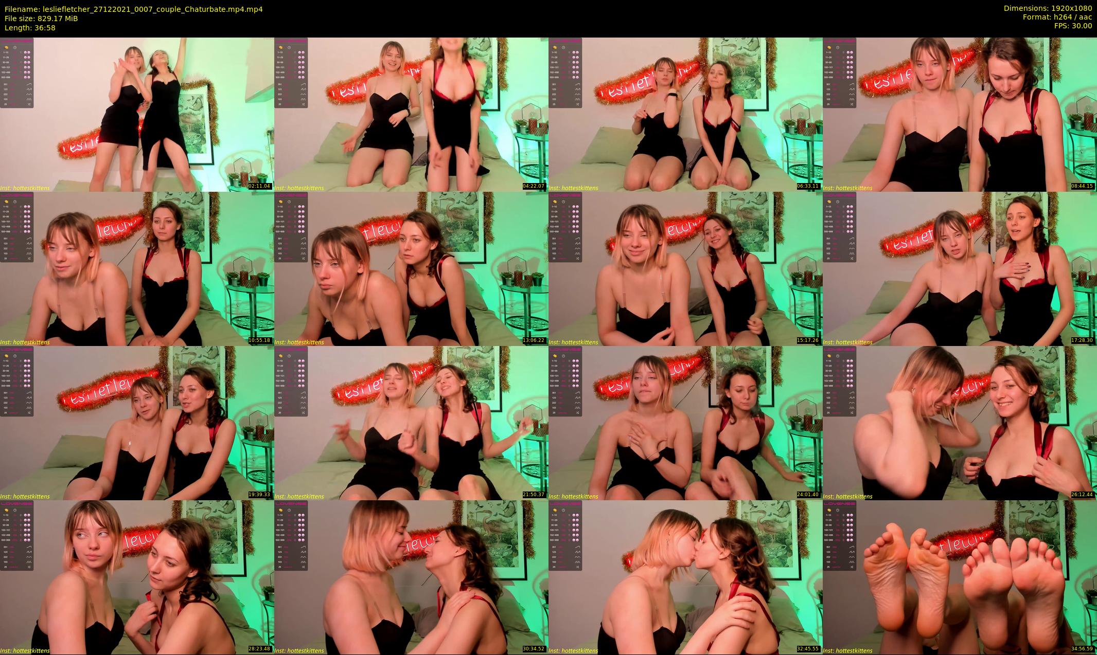 lesliefletcher — 37 minute Chaturbate couple cam show recording, 1080p, Dec 27, 2021