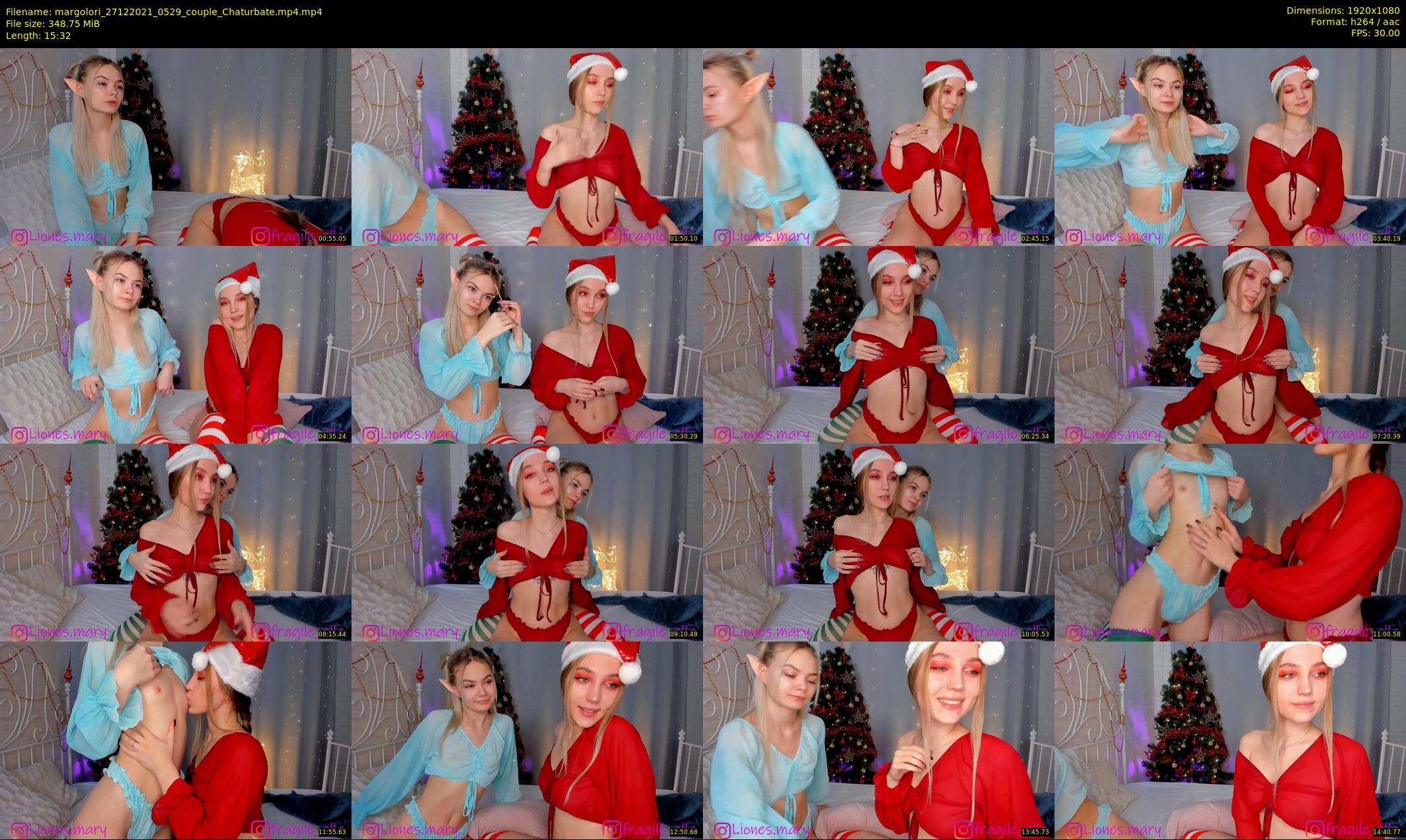 margolori — 16 minute Chaturbate couple cam show recording, 1080p, Dec 27, 2021